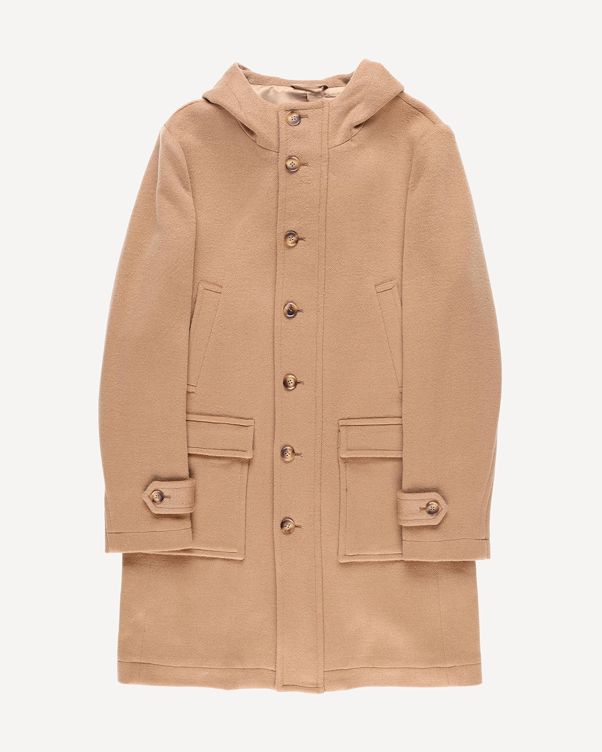 Bernard Weatherill Wool Cashmere Parker Camel