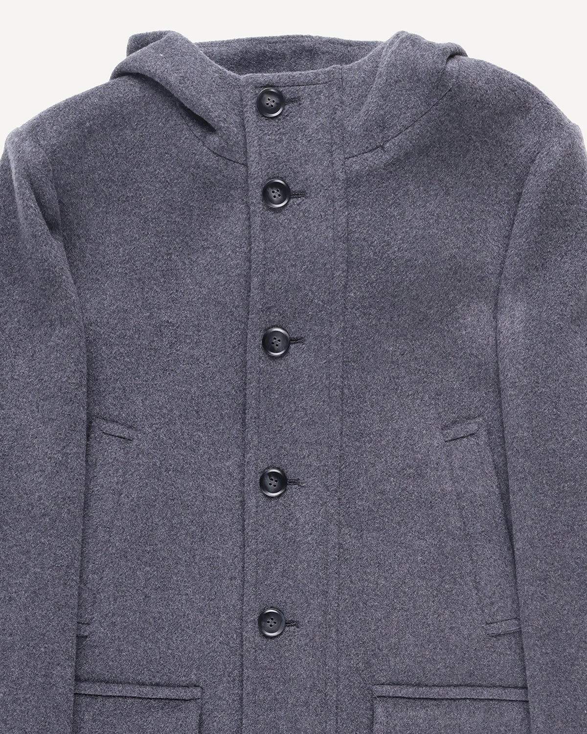 Bernard Weatherill Wool Cashmere Parker Grey