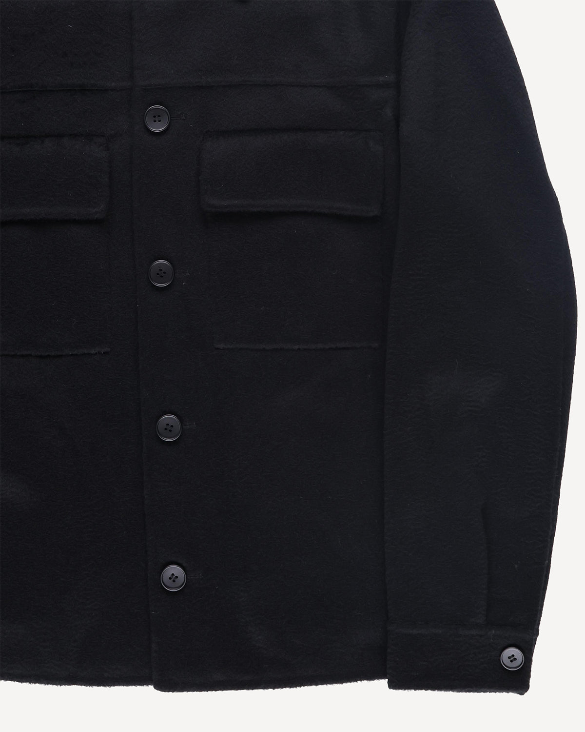 Kilgour Town Coat Black