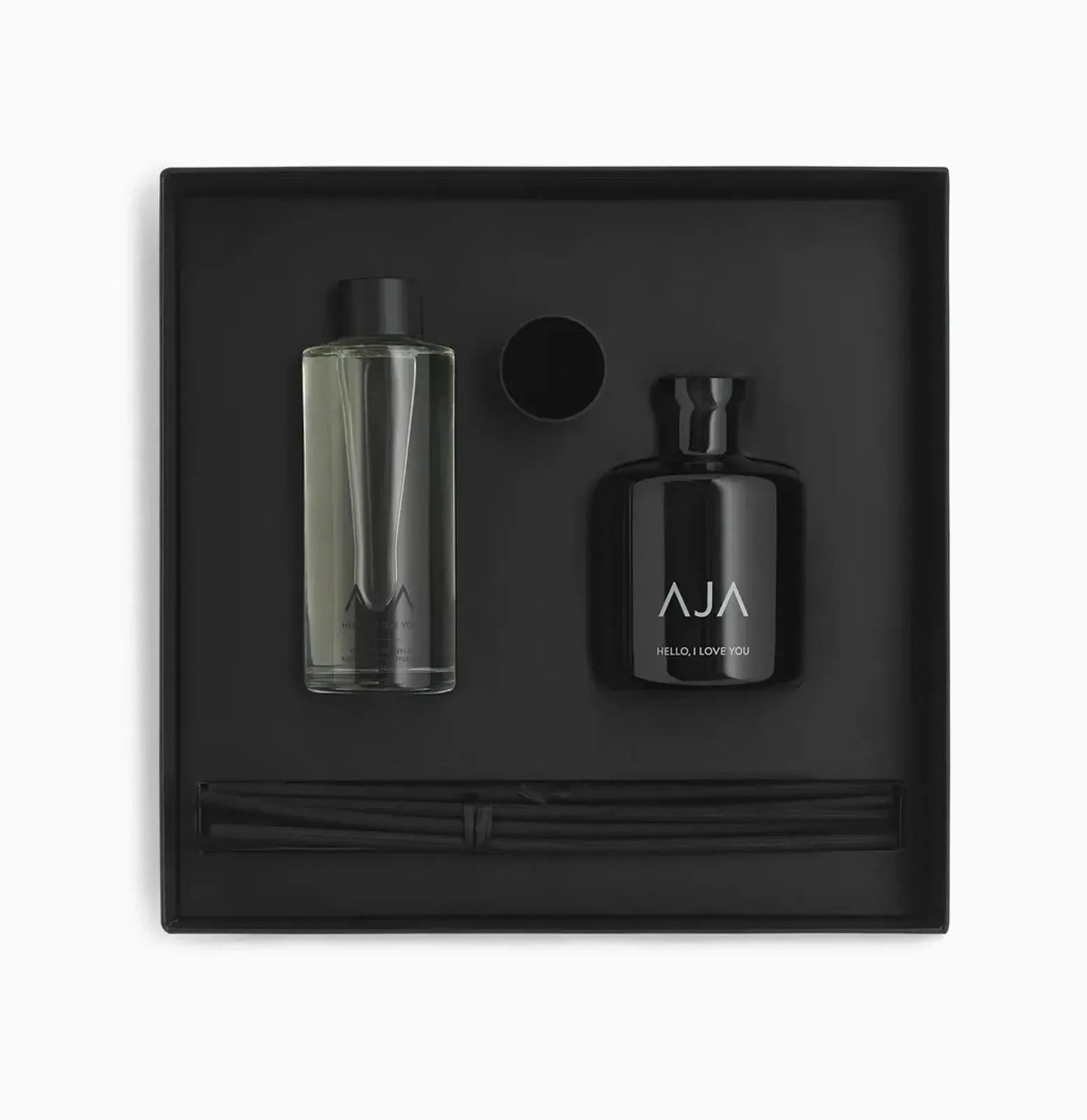 AJA Botanicals Hello, I Love You Diffuser Black-MALFORD OF LONDON SAVILE ROW MENSWEAR OUTLET