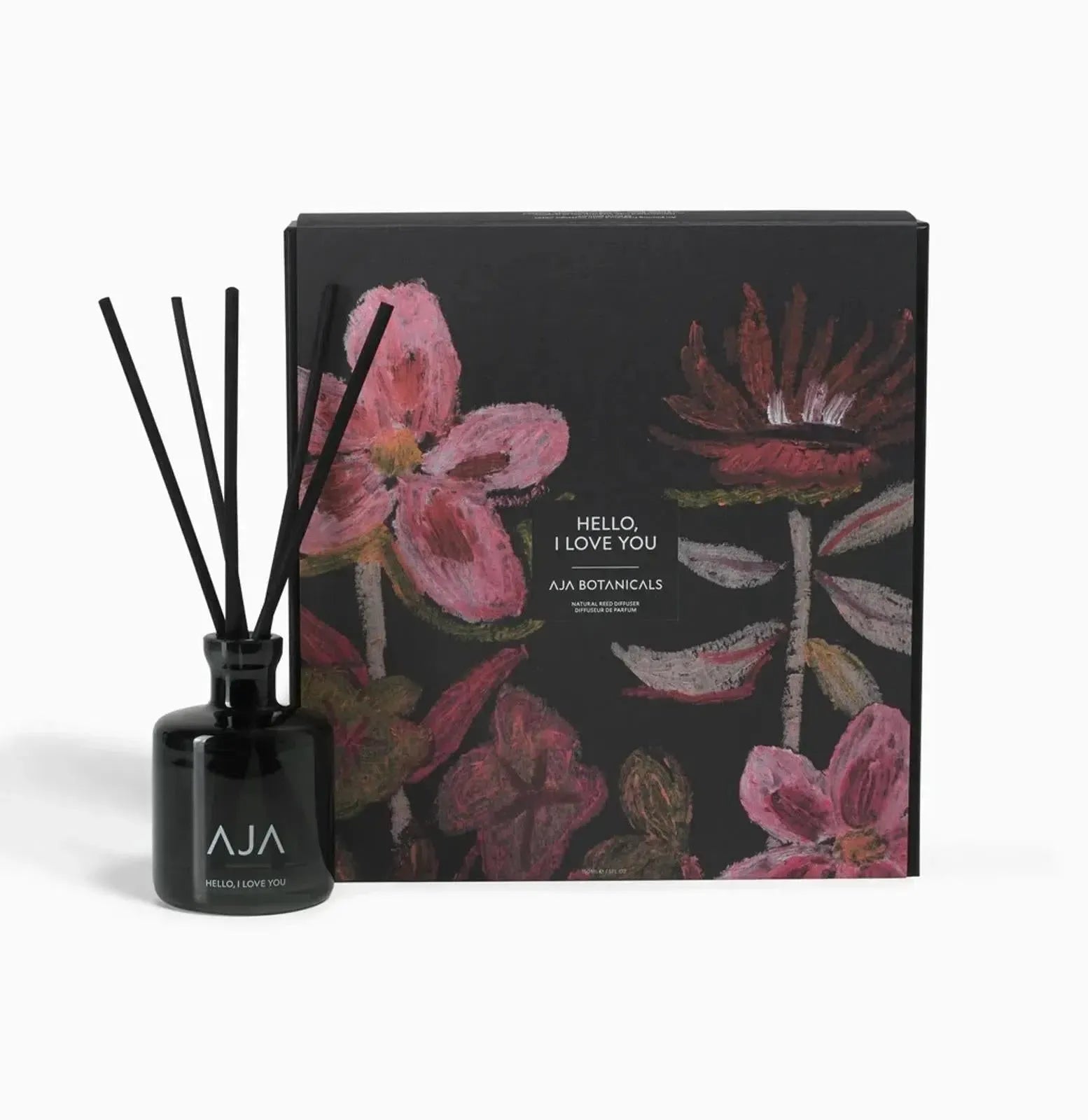 AJA Botanicals Hello, I Love You Diffuser Black-MALFORD OF LONDON SAVILE ROW MENSWEAR OUTLET