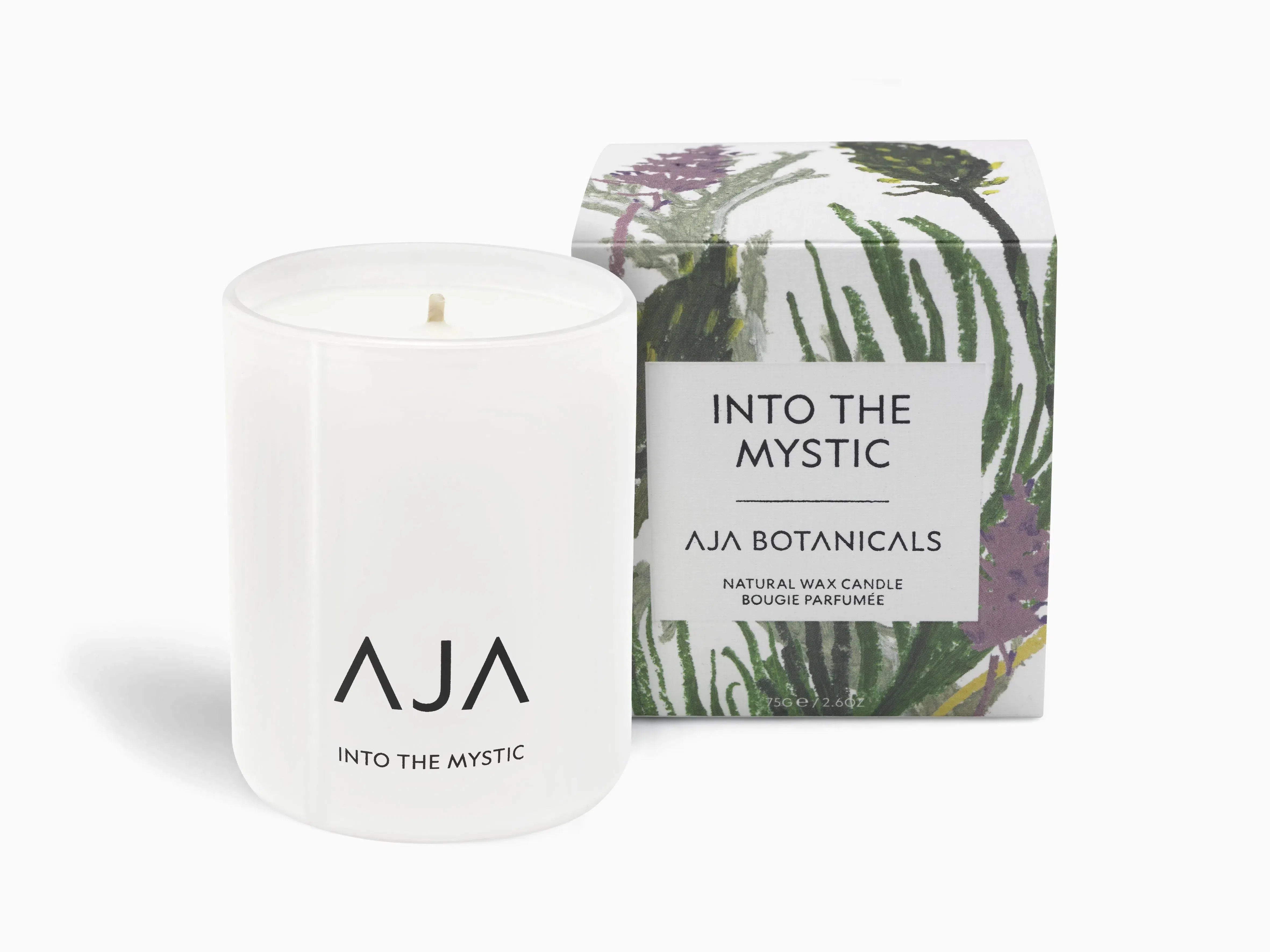 AJA Botanicals Into The Mystic Votive Candle - White-MALFORD OF LONDON SAVILE ROW MENSWEAR OUTLET