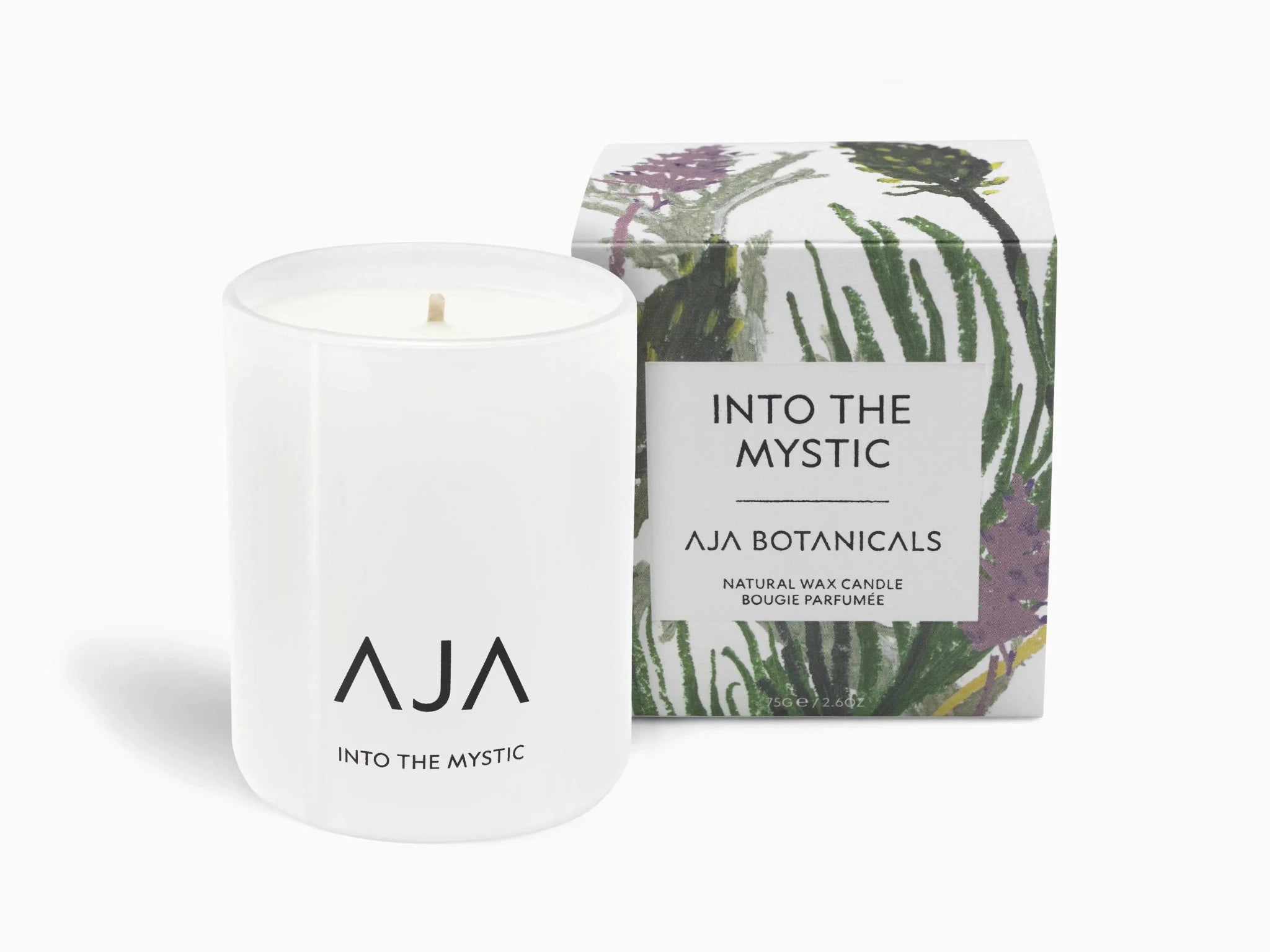 AJA Botanicals Into The Mystic Votive Candle - White - Savile Row Formalwear Outlet - Malford of London