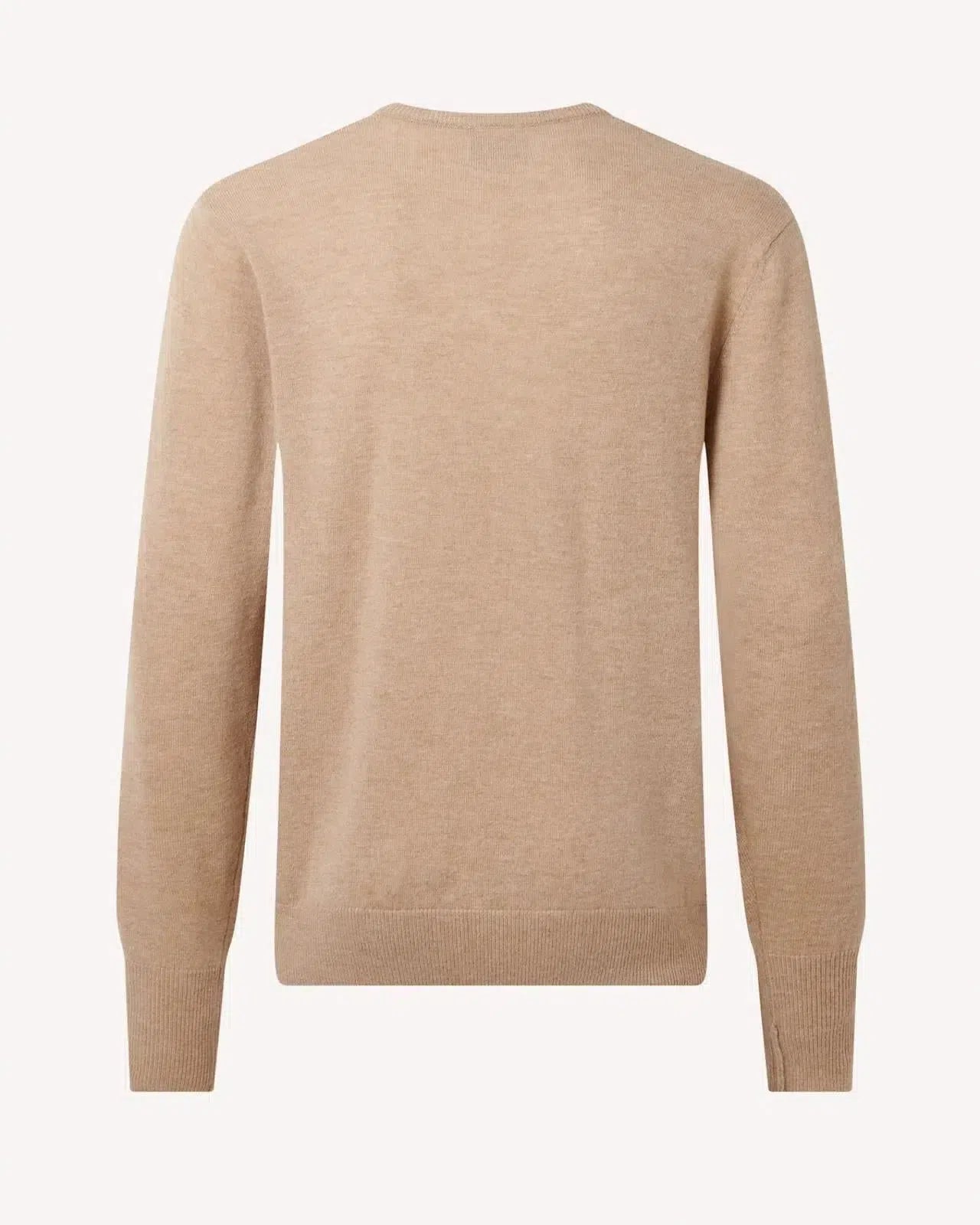 BERNARD WEATHERILL V-neck Pullover Jumper Camel-MALFORD OF LONDON SAVILE ROW MENSWEAR OUTLET