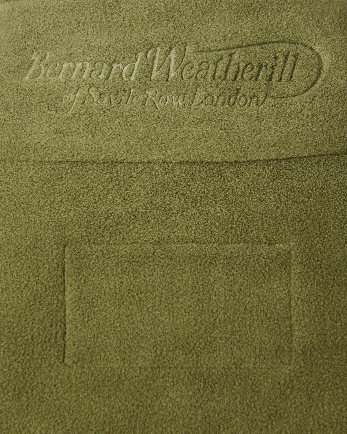 BW Fleece Gilet Green-MALFORD OF LONDON SAVILE ROW MENSWEAR OUTLET
