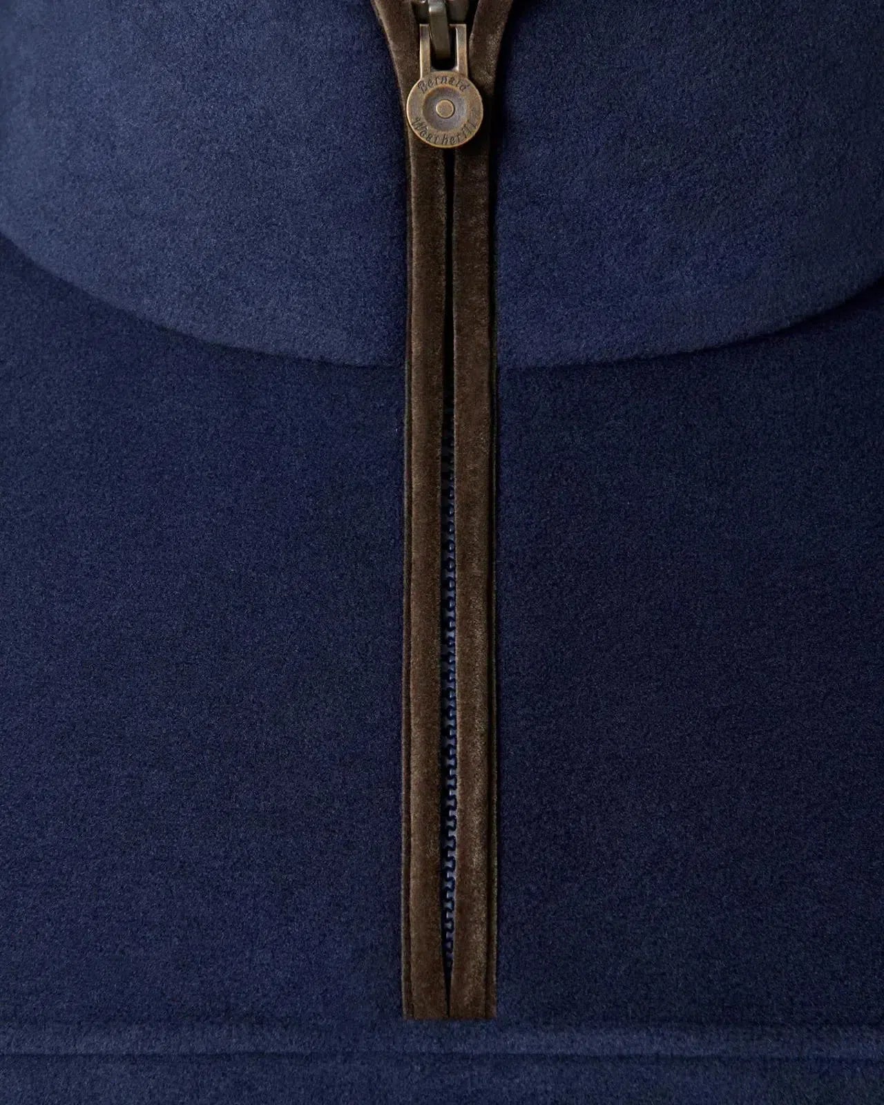 Bernard Weatherill 1/4 Zip Fleece Jacket Blue-MALFORD OF LONDON SAVILE ROW MENSWEAR OUTLET