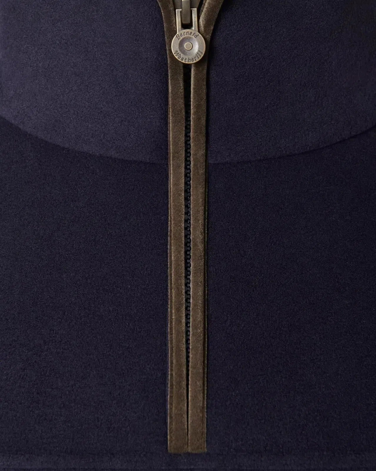 Bernard Weatherill 1/4 Zip Fleece Jacket Dark Navy-MALFORD OF LONDON SAVILE ROW MENSWEAR OUTLET