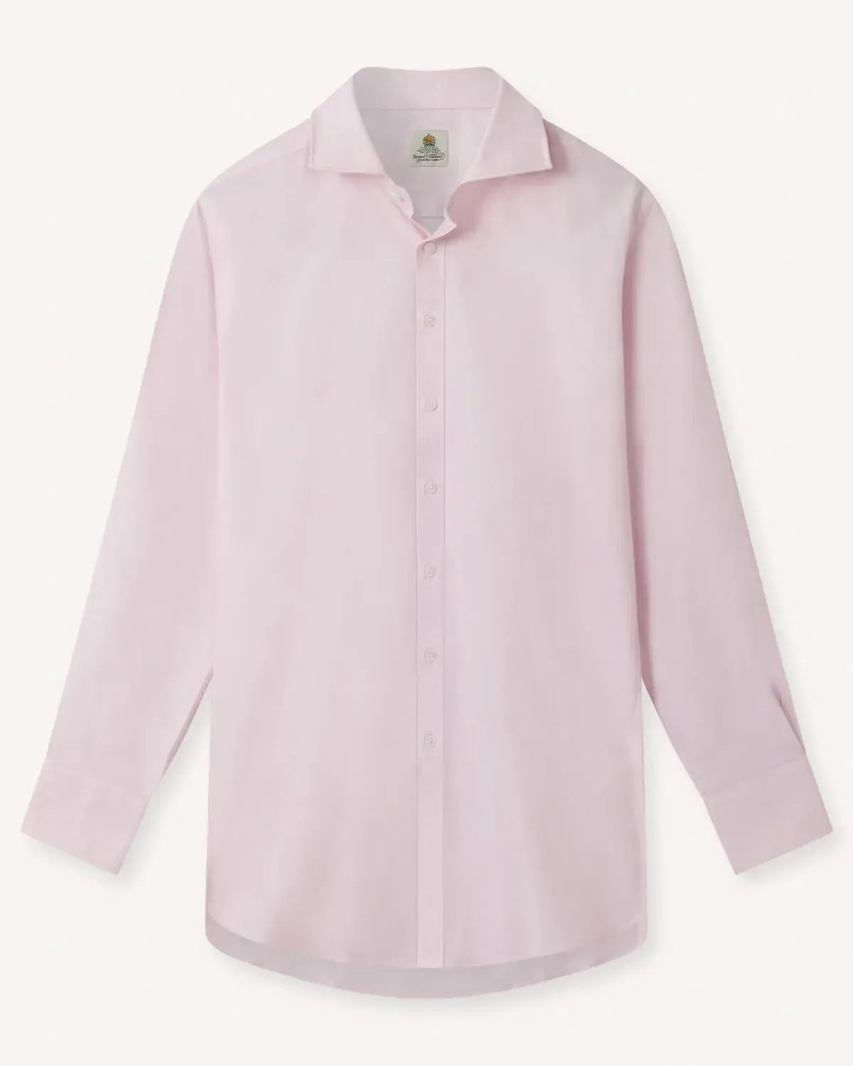 Bernard Weatherill Classic Oxford Shirt Washed White-MALFORD OF LONDON SAVILE ROW MENSWEAR OUTLET