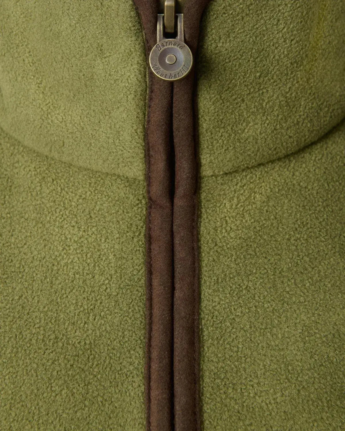 Bernard Weatherill Fleece Gilet Green-MALFORD OF LONDON SAVILE ROW MENSWEAR OUTLET