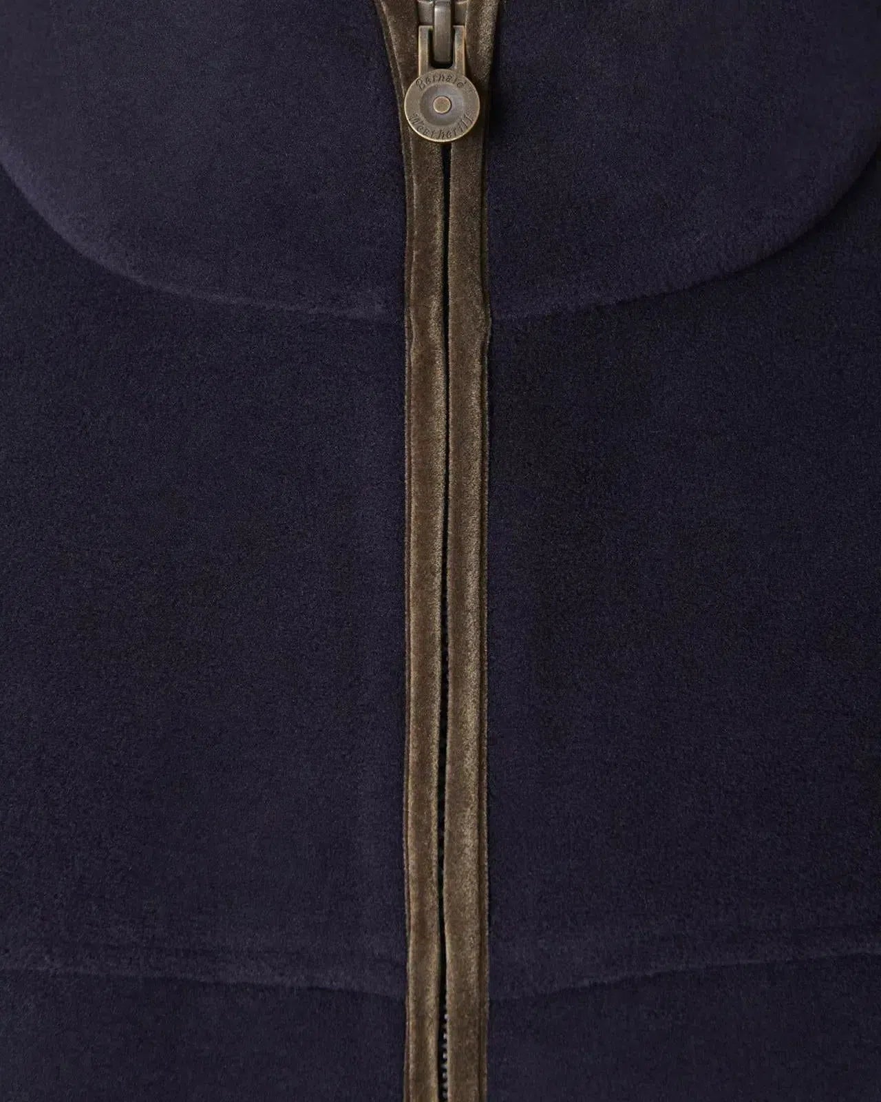 Bernard Weatherill Full Zip Fleece Gilet Dark Navy-MALFORD OF LONDON SAVILE ROW MENSWEAR OUTLET