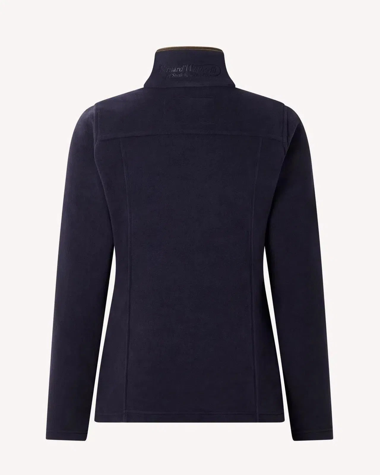Bernard Weatherill Womens 1/4 Zip Fleece Jacket Dark Navy-MALFORD OF LONDON SAVILE ROW MENSWEAR OUTLET