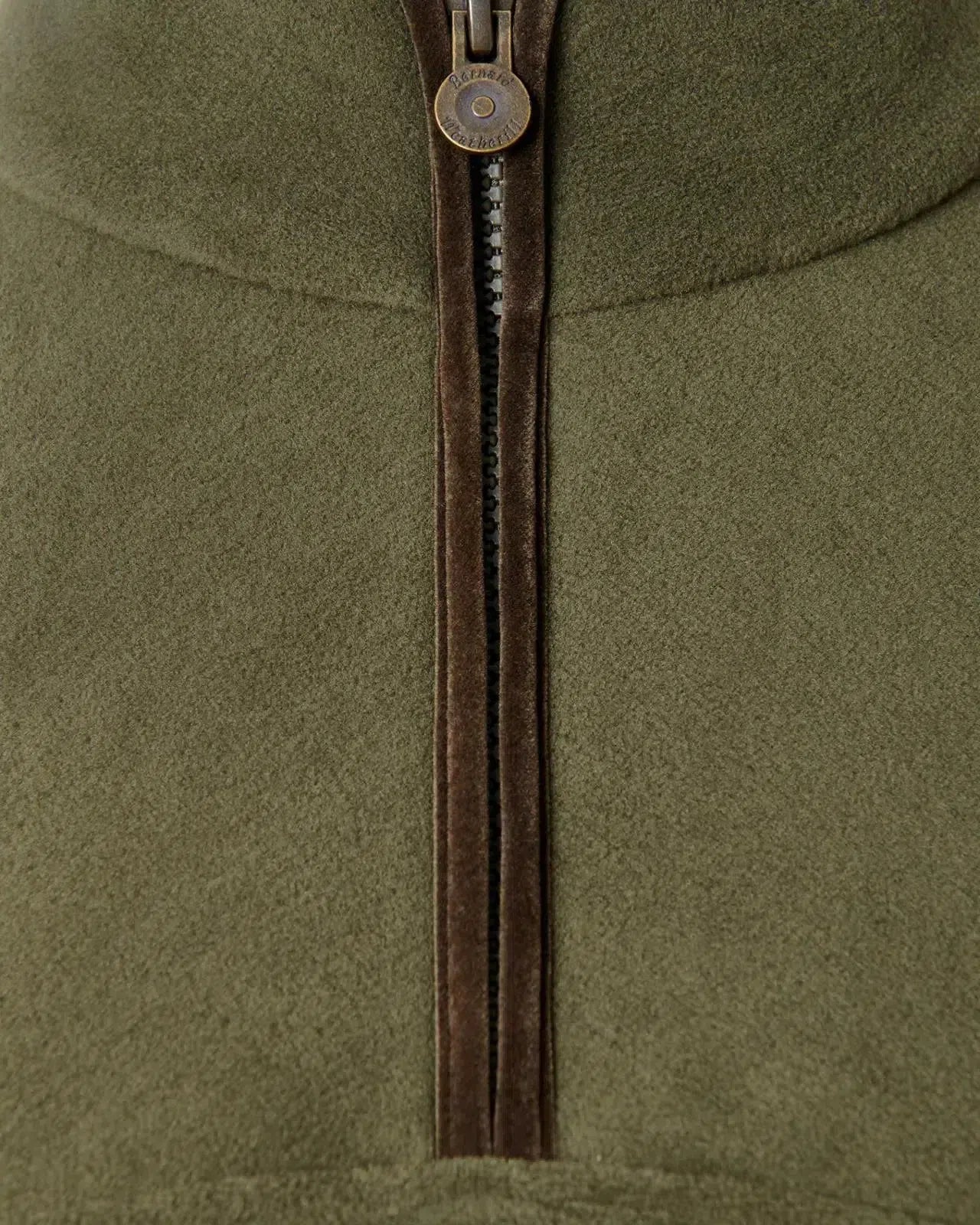 Bernard Weatherill Womens 1/4 Zip Fleece Jacket Forest Green-MALFORD OF LONDON SAVILE ROW MENSWEAR OUTLET