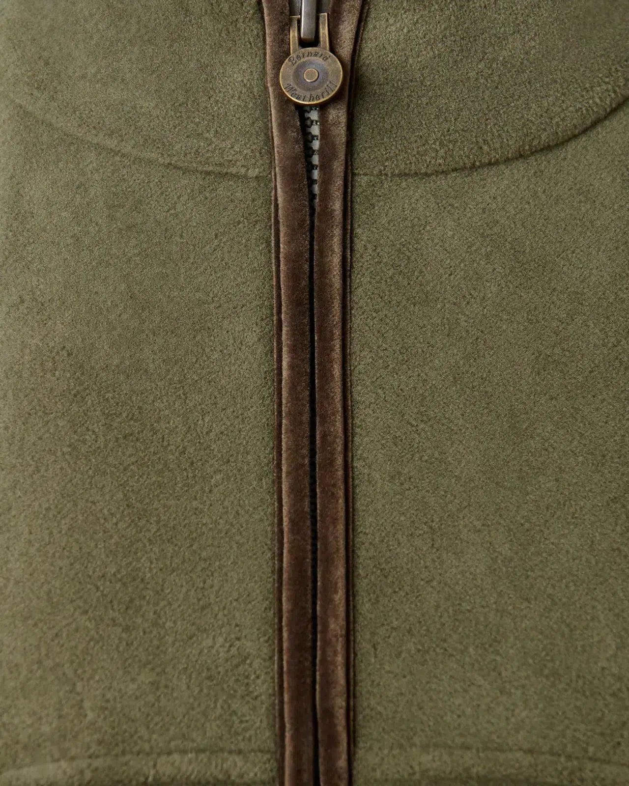 Bernard Weatherill Womens Full Zip Fleece Gilet Forest Green-MALFORD OF LONDON SAVILE ROW MENSWEAR OUTLET