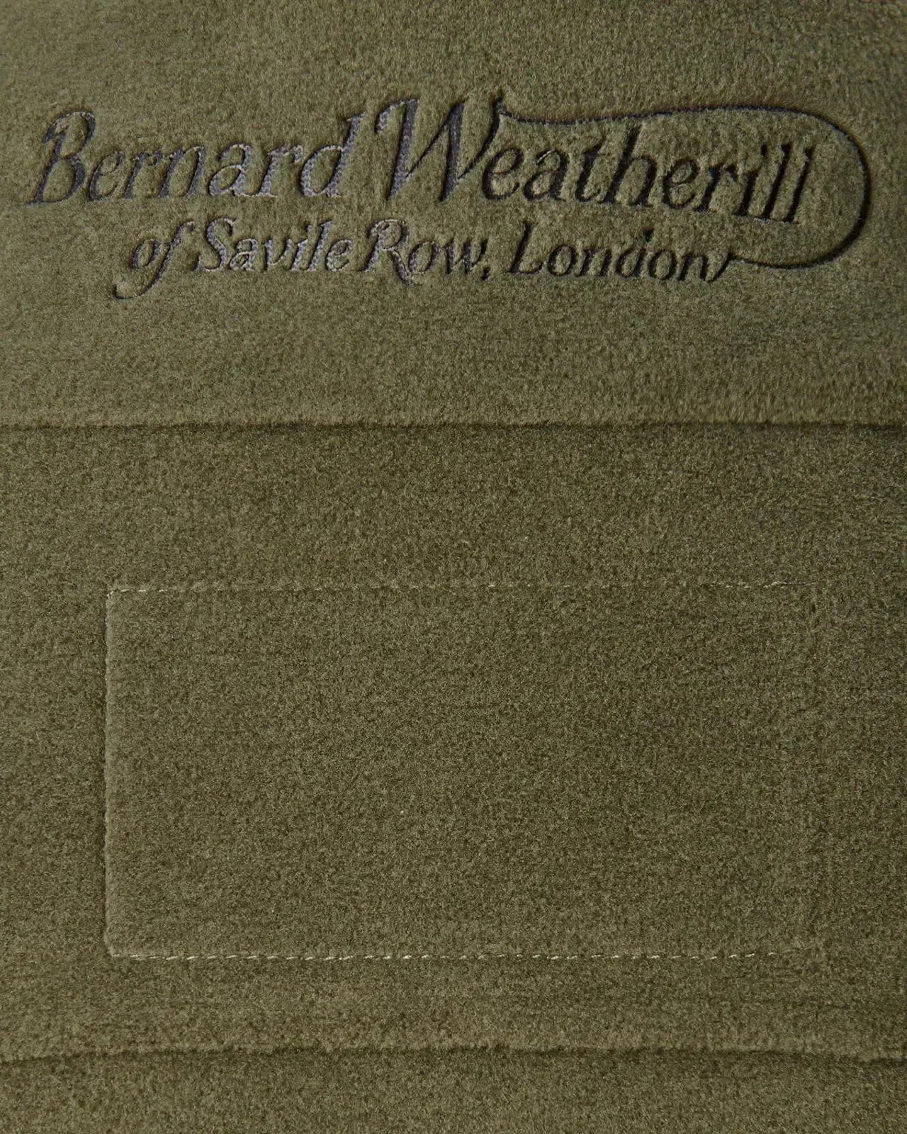 Bernard Weatherill Womens Full Zip Fleece Gilet Forest Green-MALFORD OF LONDON SAVILE ROW MENSWEAR OUTLET