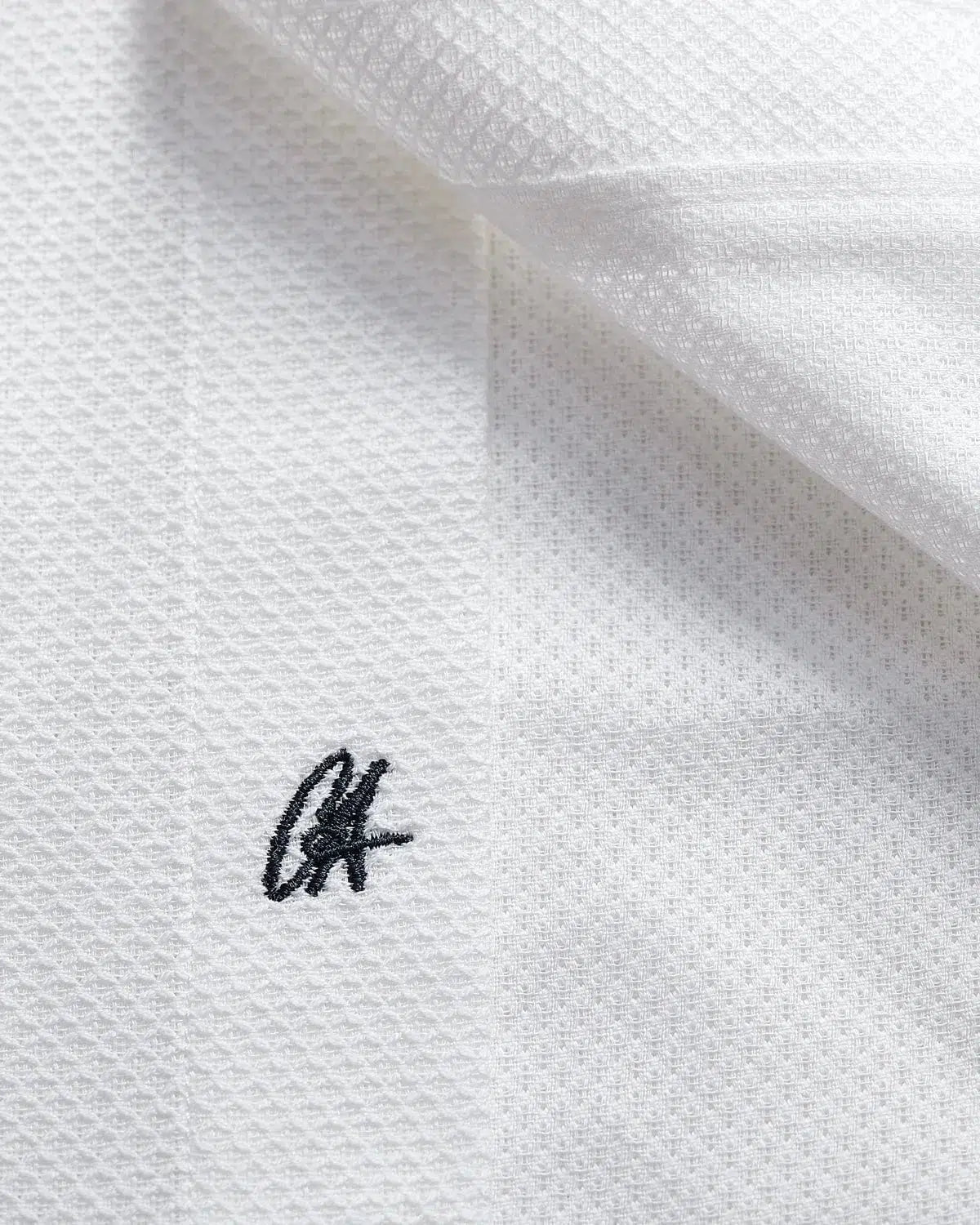 Charlie Allen Textured Marcella Cotton Shirt White-MALFORD OF LONDON SAVILE ROW MENSWEAR OUTLET