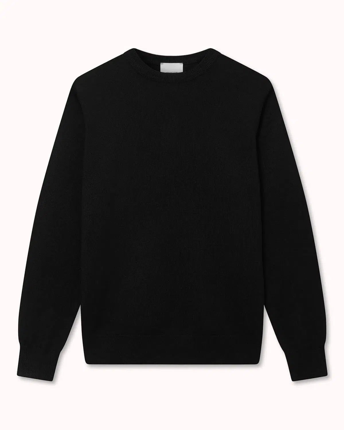 Classic Aquascutum Crew Neck Knit Black