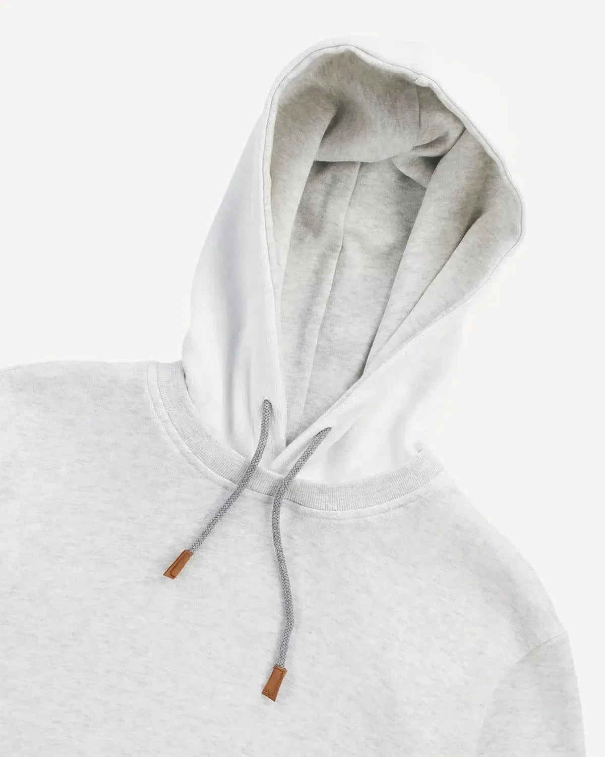 Eleventy Drawstring Hoodie Stone-MALFORD OF LONDON SAVILE ROW MENSWEAR OUTLET