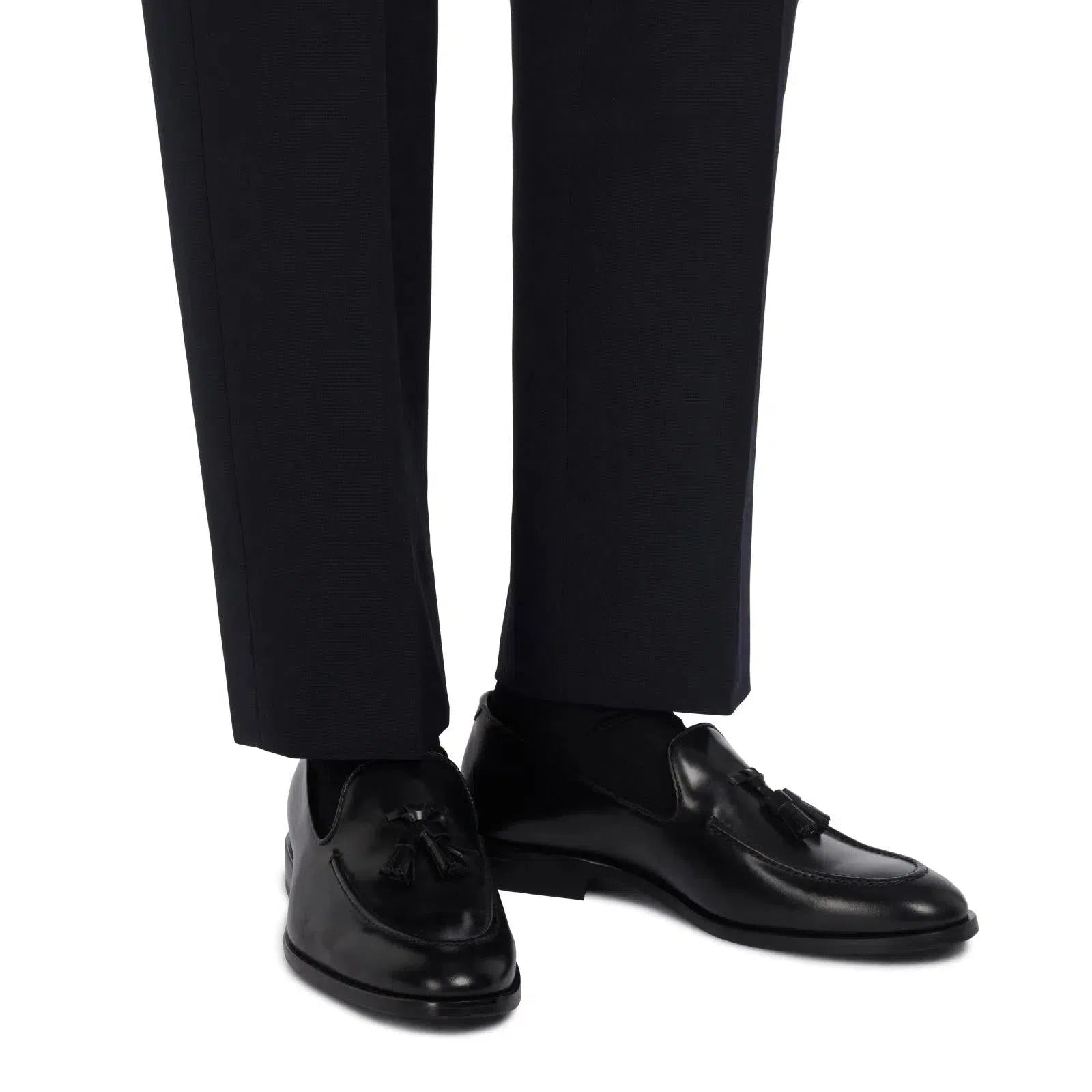 Harrys Of London Archer F Goat Shoe Black