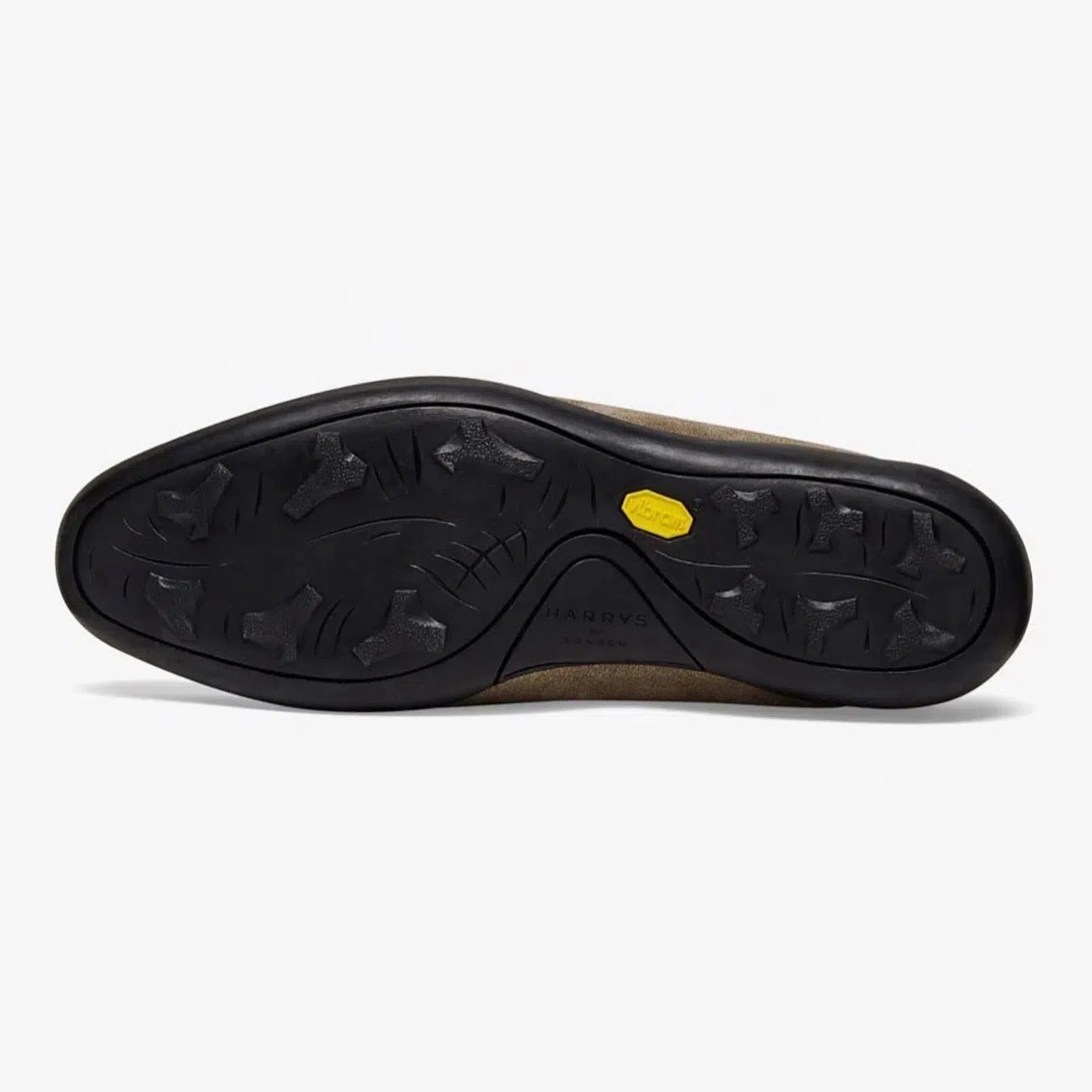 Harrys Of London Basel 3D G Kudu Shoe Taupe-MALFORD OF LONDON SAVILE ROW MENSWEAR OUTLET
