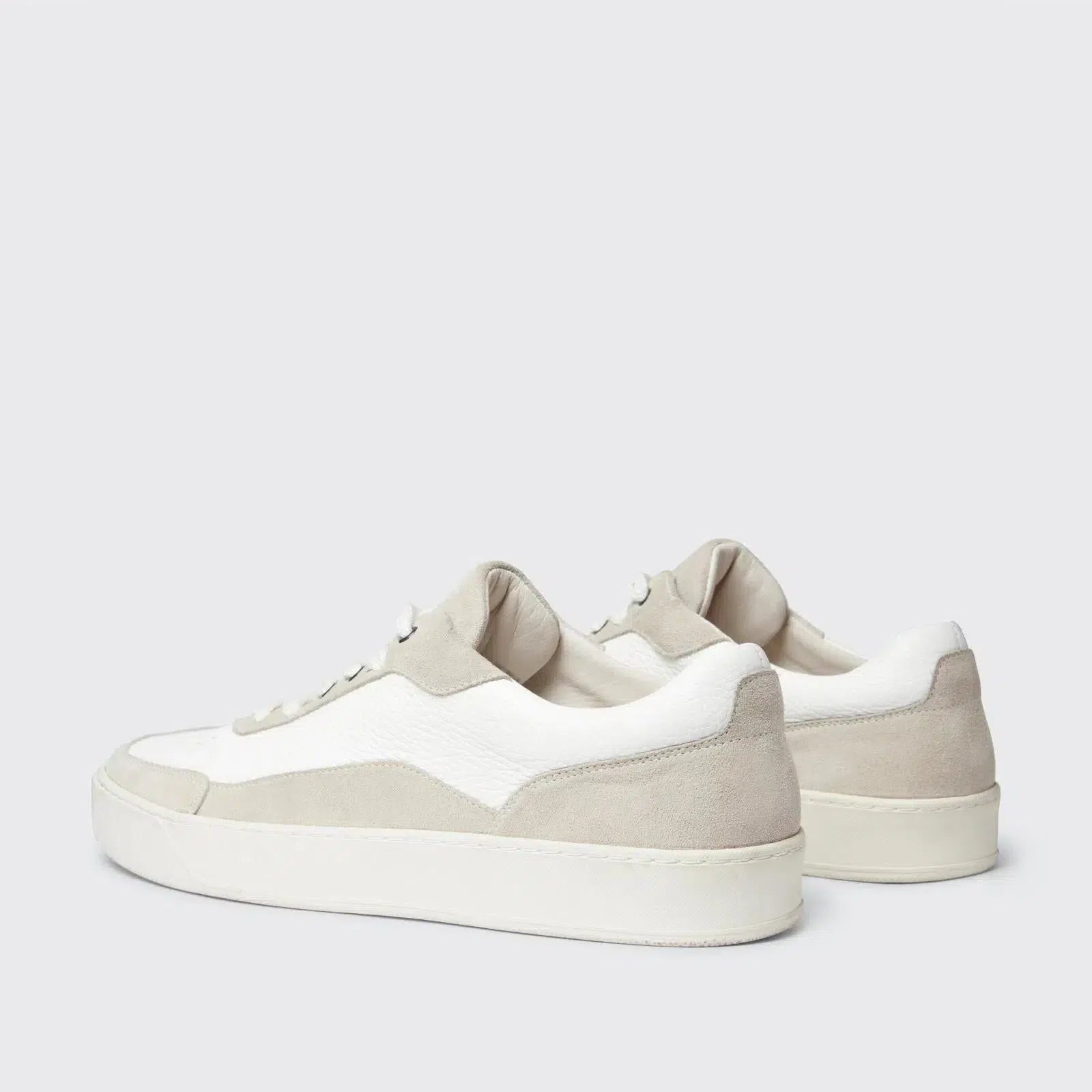 Harrys Of London Finch Suede/Soft Milled Calf Trainer-MALFORD OF LONDON SAVILE ROW MENSWEAR OUTLET