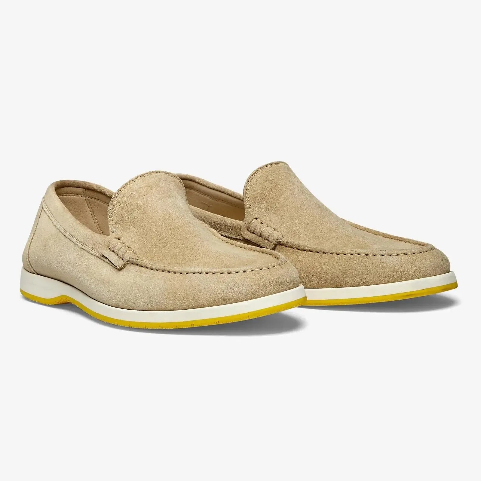 Harrys Of London Kitts Kudu Shoe Sand-MALFORD OF LONDON SAVILE ROW MENSWEAR OUTLET