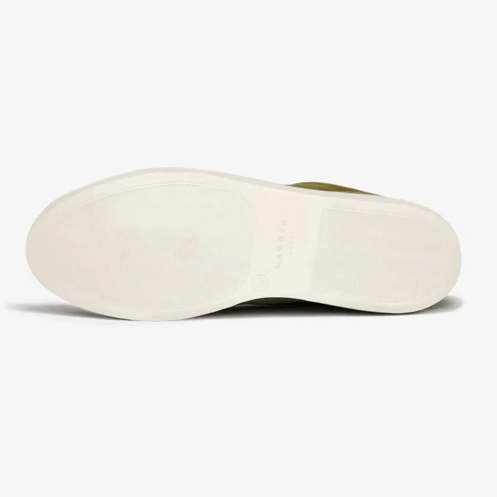 Harrys Of London Nimble Suede Khaki Shoe Brown-MALFORD OF LONDON SAVILE ROW MENSWEAR OUTLET