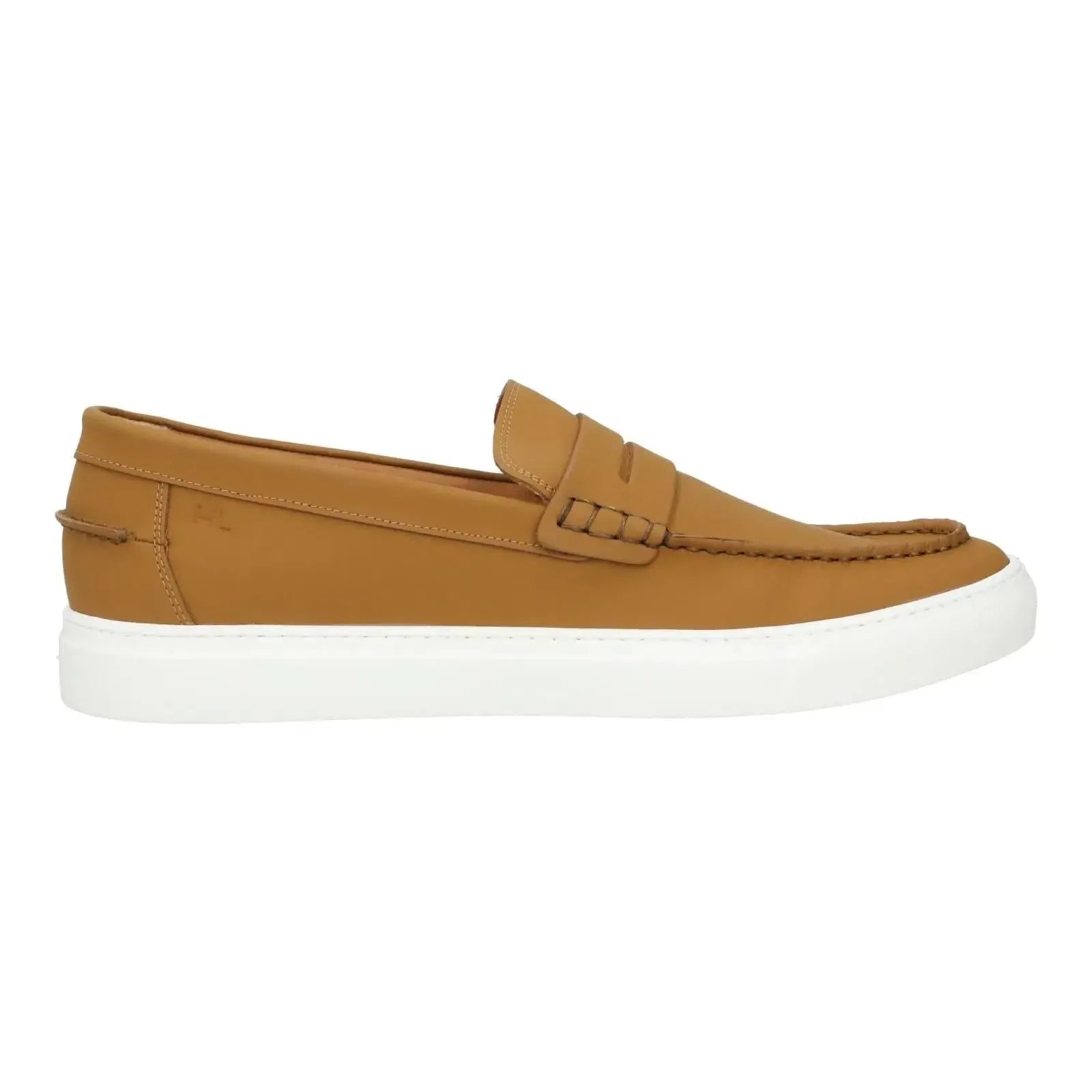 Harrys Of London Starboard Tech Leather Deck Shoes Couro Brown-MALFORD OF LONDON SAVILE ROW MENSWEAR OUTLET