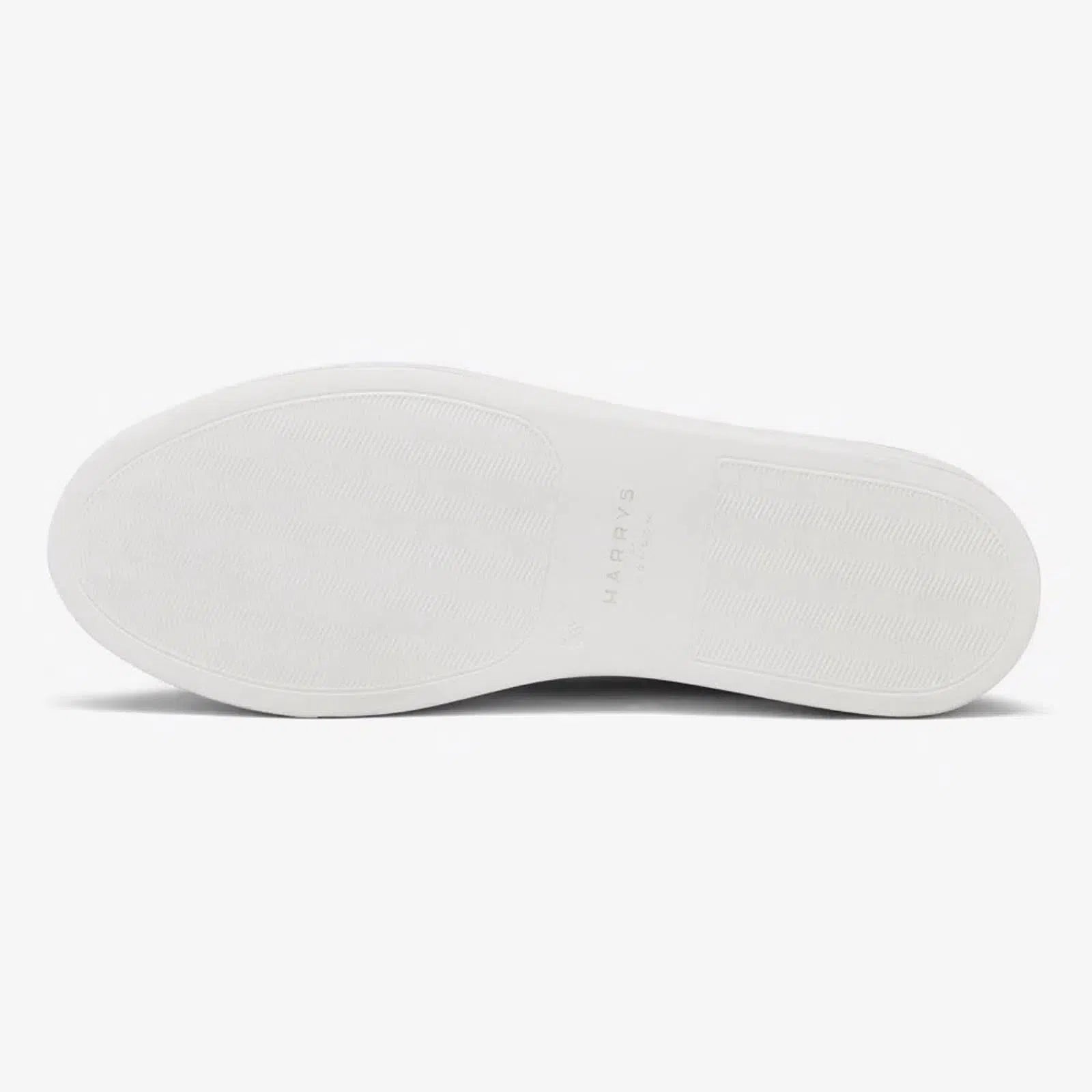 Harrys Of London Track Tech Leather Trainer White-Black-MALFORD OF LONDON SAVILE ROW MENSWEAR OUTLET