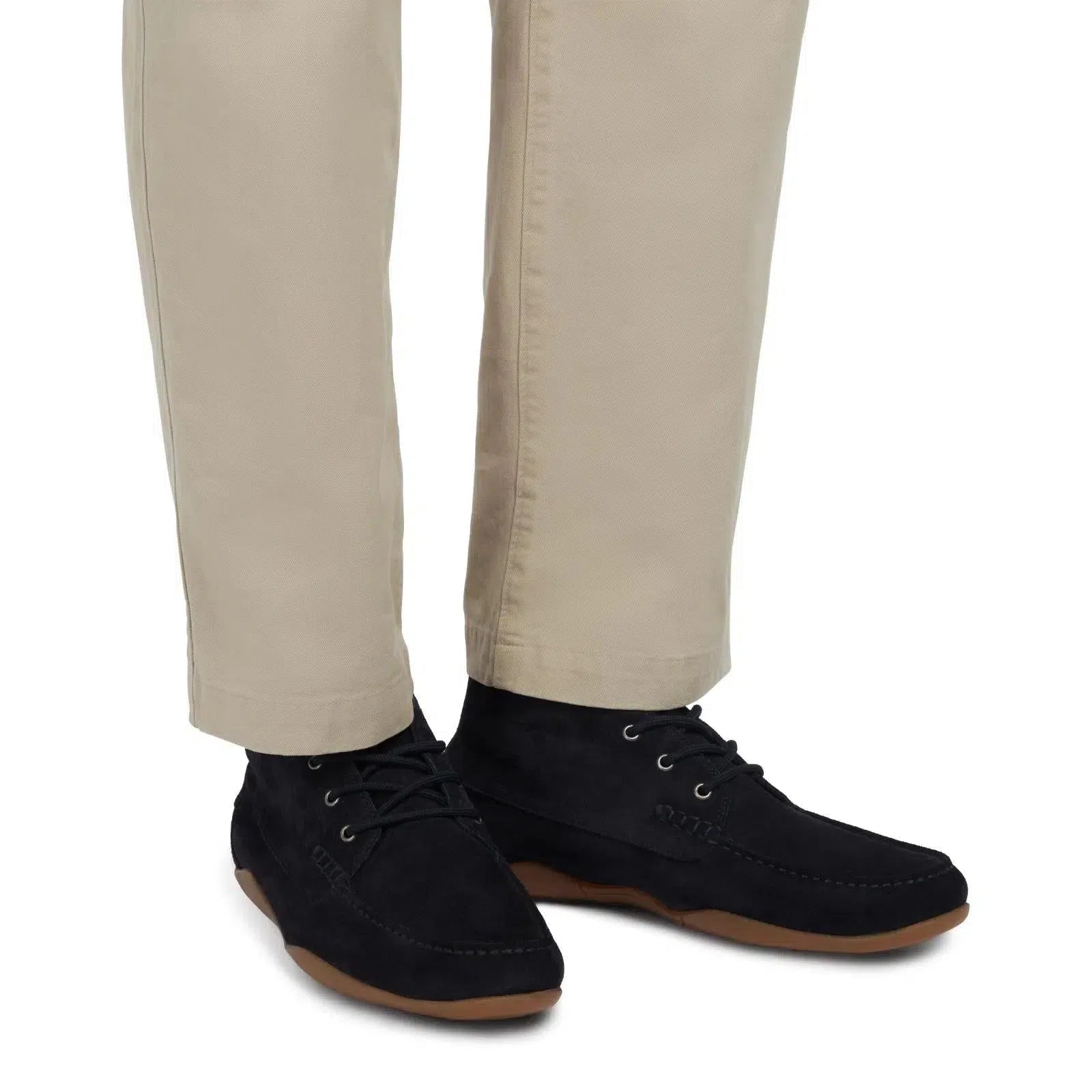 Harrys Of London Walter Suede Shoe Dark Navy-MALFORD OF LONDON SAVILE ROW MENSWEAR OUTLET