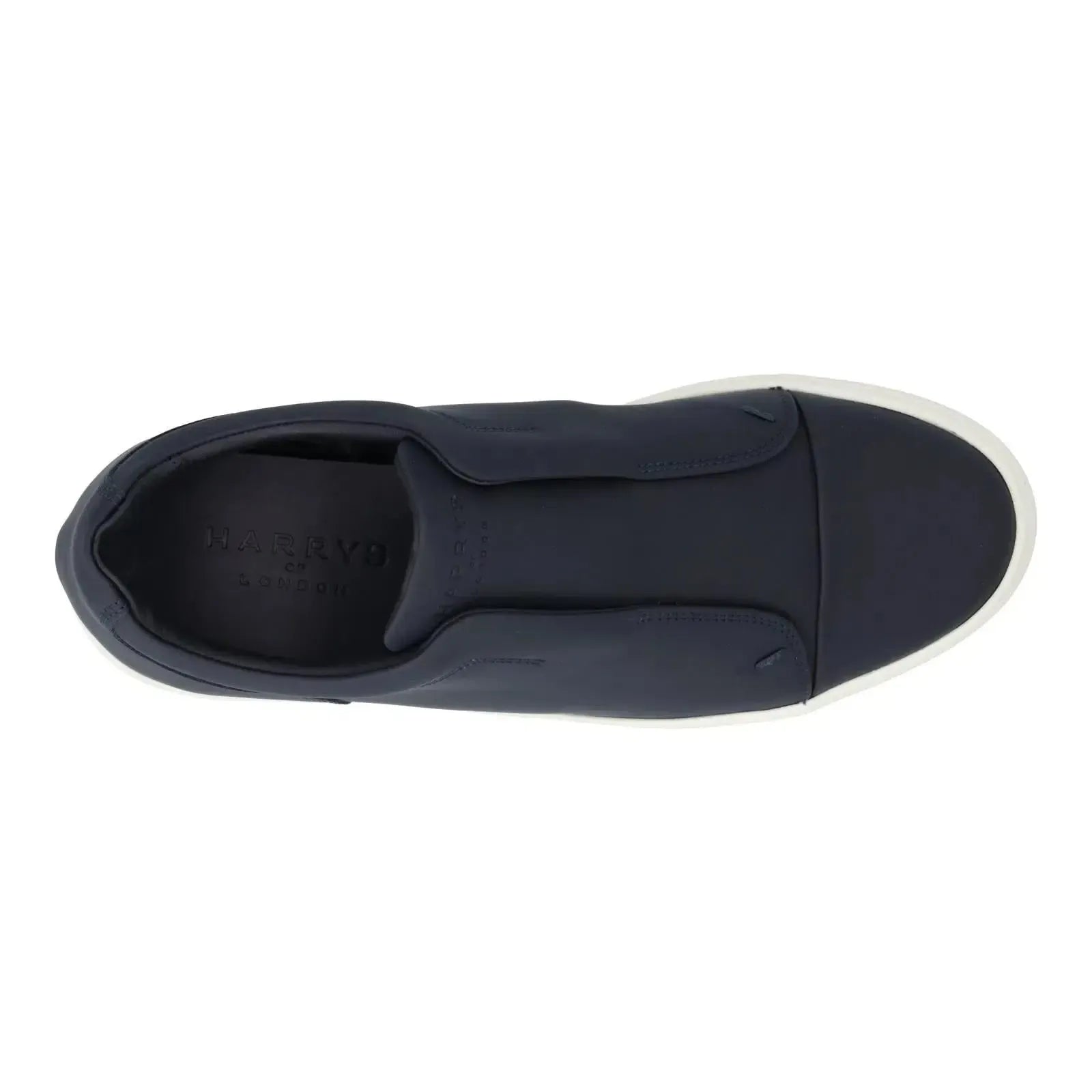 Harry's of London Arianne Trainer Low Top Navy Alabaster-MALFORD OF LONDON SAVILE ROW MENSWEAR OUTLET