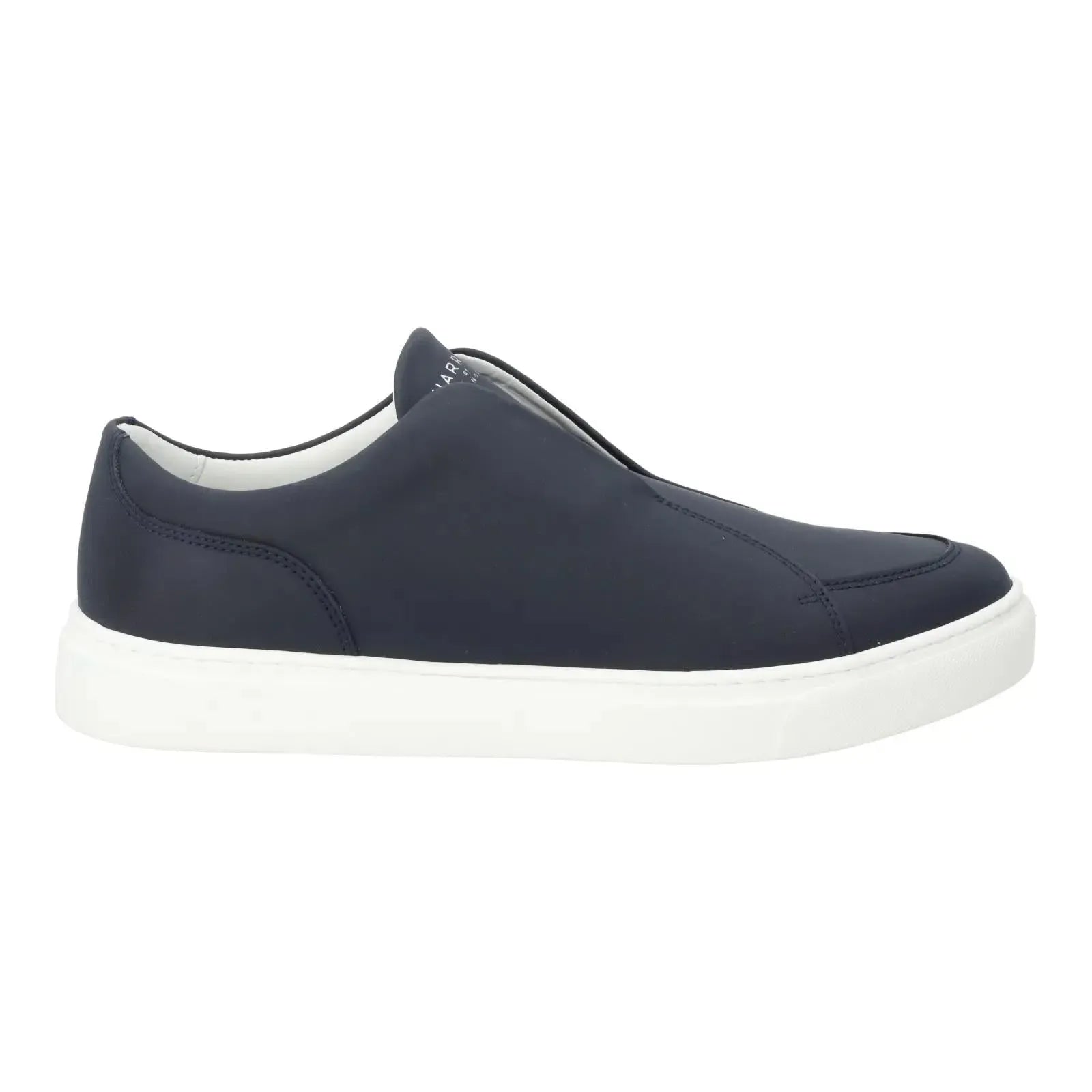 Harry's of London Eva Trainer Low Top Navy White-MALFORD OF LONDON SAVILE ROW MENSWEAR OUTLET