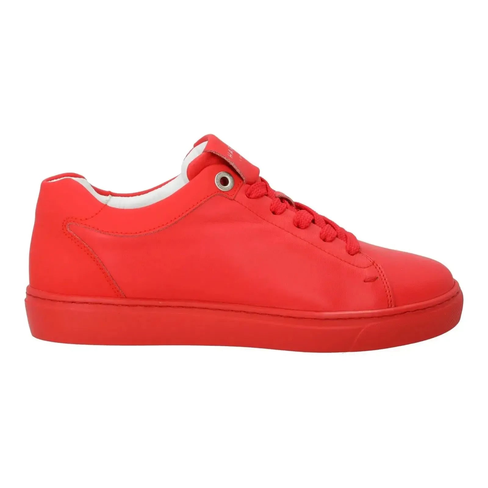 Harry's of London Grace Trainer Low Top Red Red-MALFORD OF LONDON SAVILE ROW MENSWEAR OUTLET