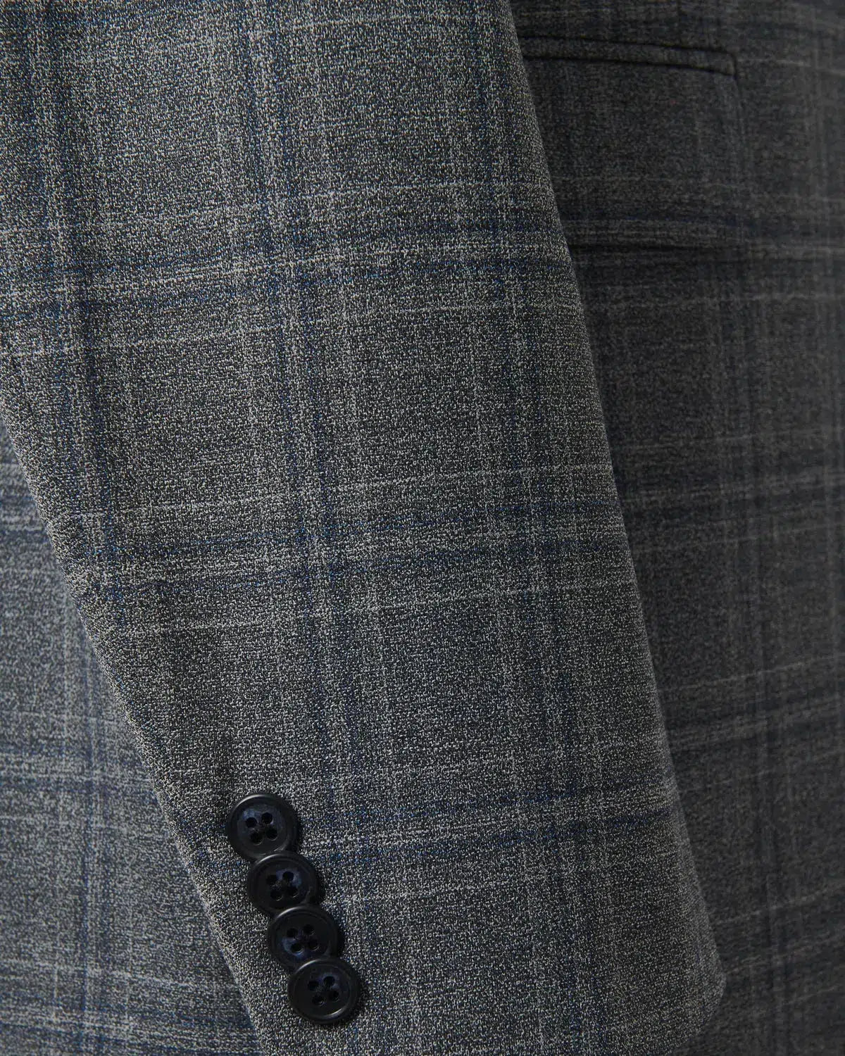 John Varvatos SB2 Overcheck Suit Lt Grey-MALFORD OF LONDON SAVILE ROW MENSWEAR OUTLET