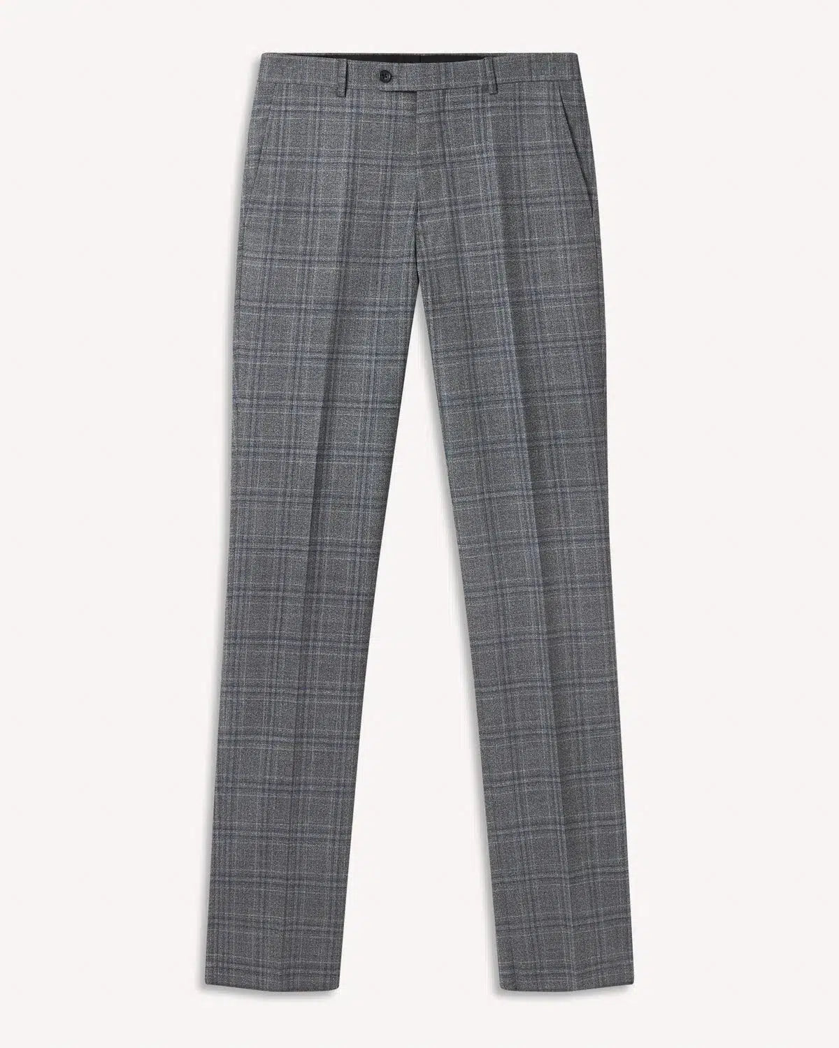 John Varvatos SB2 Overcheck Suit Lt Grey-MALFORD OF LONDON SAVILE ROW MENSWEAR OUTLET