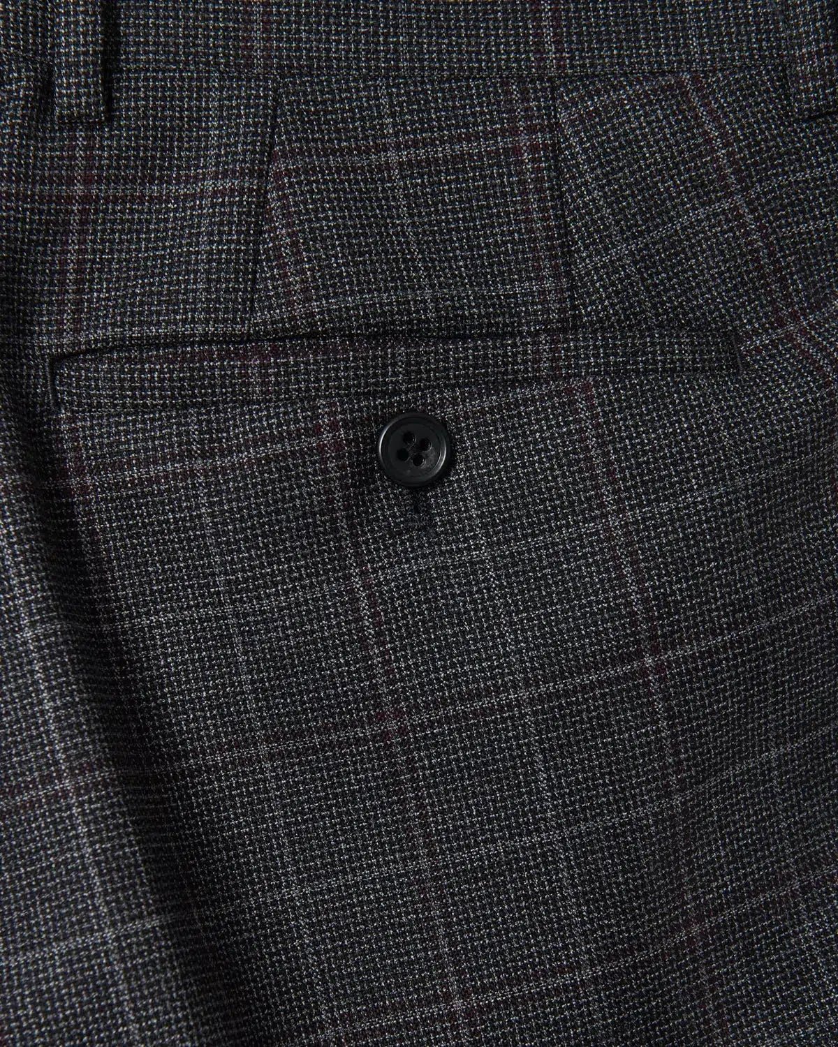 John Varvatos SB2 Suit Grey Weave Check - Savile Row Formalwear Outlet - Malford of London