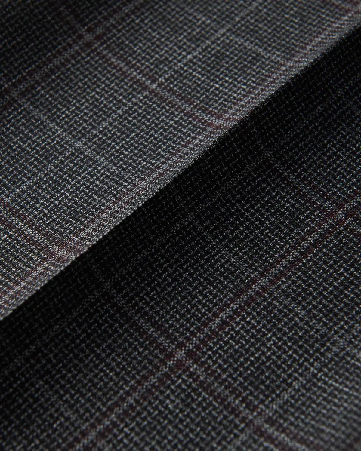 John Varvatos SB2 Suit Grey Weave Check - Savile Row Formalwear Outlet - Malford of London