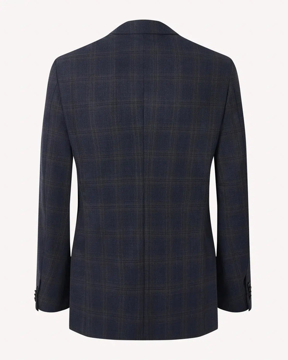 John Varvatos SB2 Suit Win Check Navy - Savile Row Formalwear Outlet - Malford of London