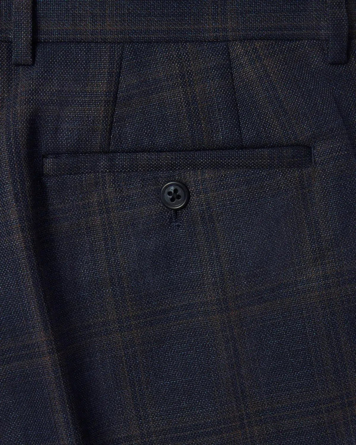 John Varvatos SB2 Suit Win Check Navy - Savile Row Formalwear Outlet - Malford of London