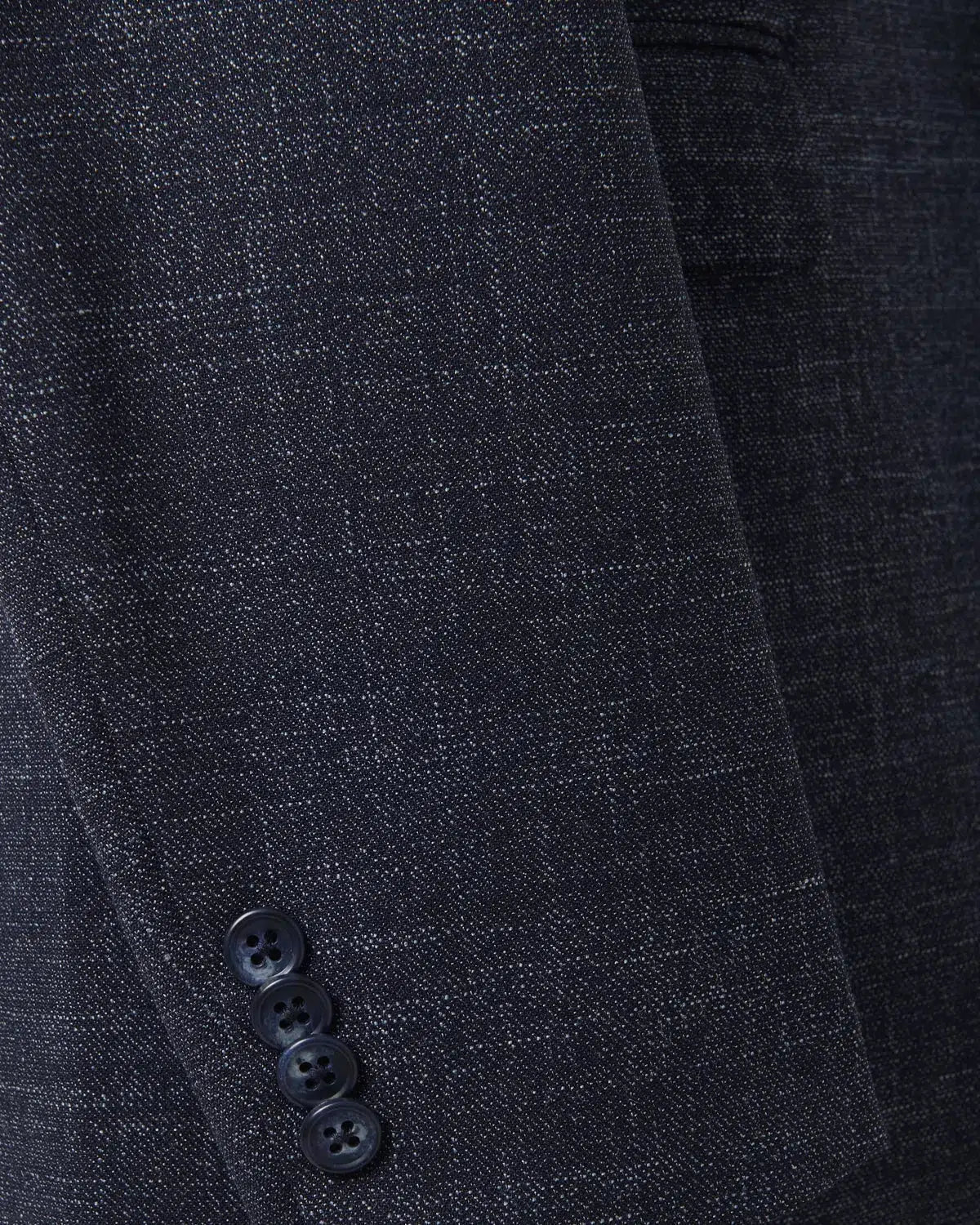 John Varvatos Silk Mix SB2 Sports Jacket Blue Fleck-MALFORD OF LONDON SAVILE ROW MENSWEAR OUTLET