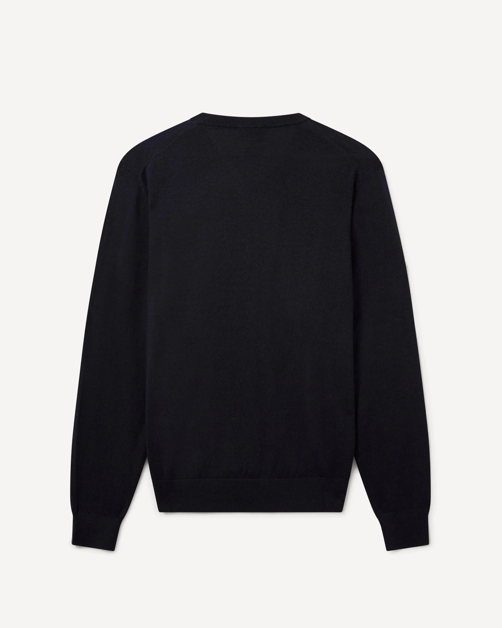 KG V - Neck Easy Care Merino Wool NAVY – Savile Row Menswear Outlet | Malford of London