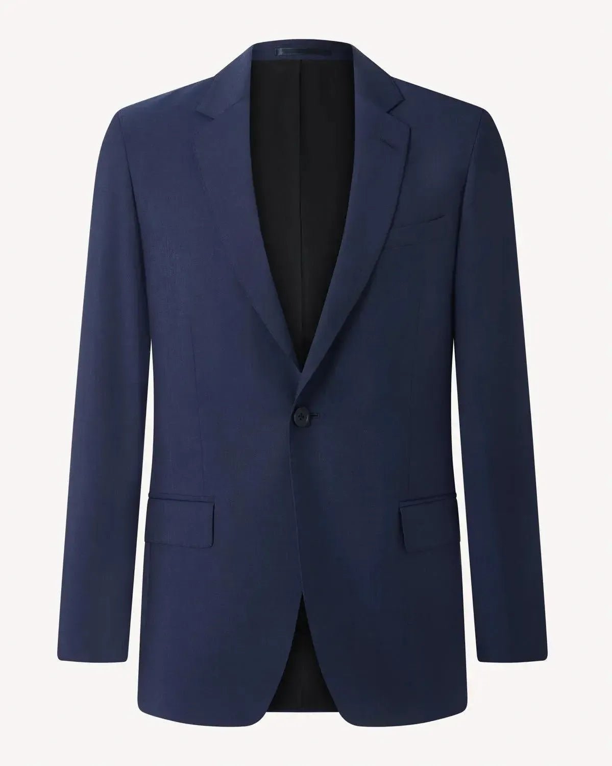 Kilgour 1 Button Notch Lapel Suit Dark Navy - Savile Row Formalwear Outlet - Malford of London