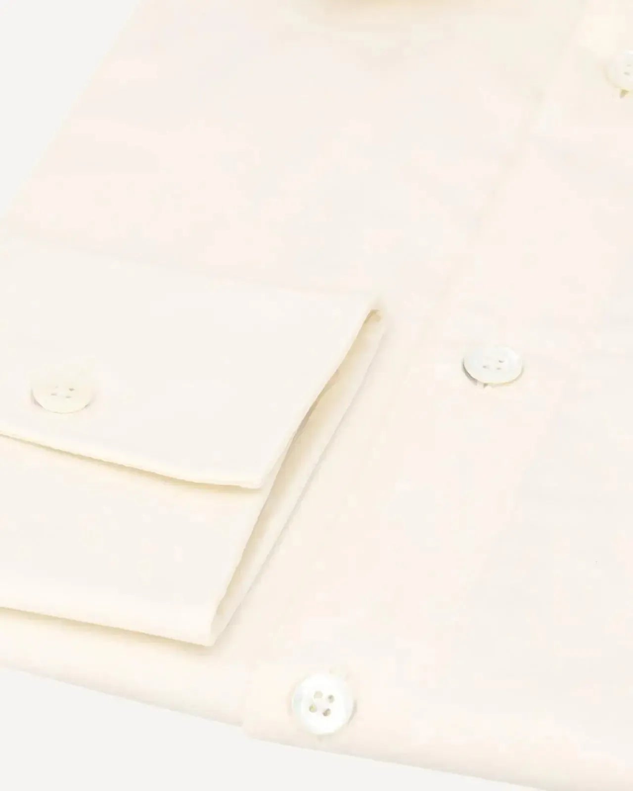 Kilgour Classic Regular Collar Poplin Cotton Shirt Ivory-MALFORD OF LONDON SAVILE ROW MENSWEAR OUTLET