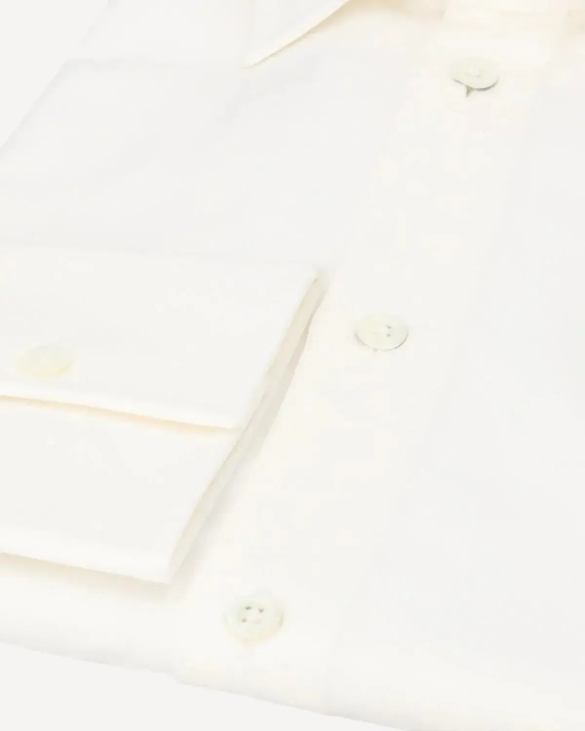 KILGOUR Linen Mix Regular Collar Shirt Ivory-MALFORD OF LONDON SAVILE ROW MENSWEAR OUTLET