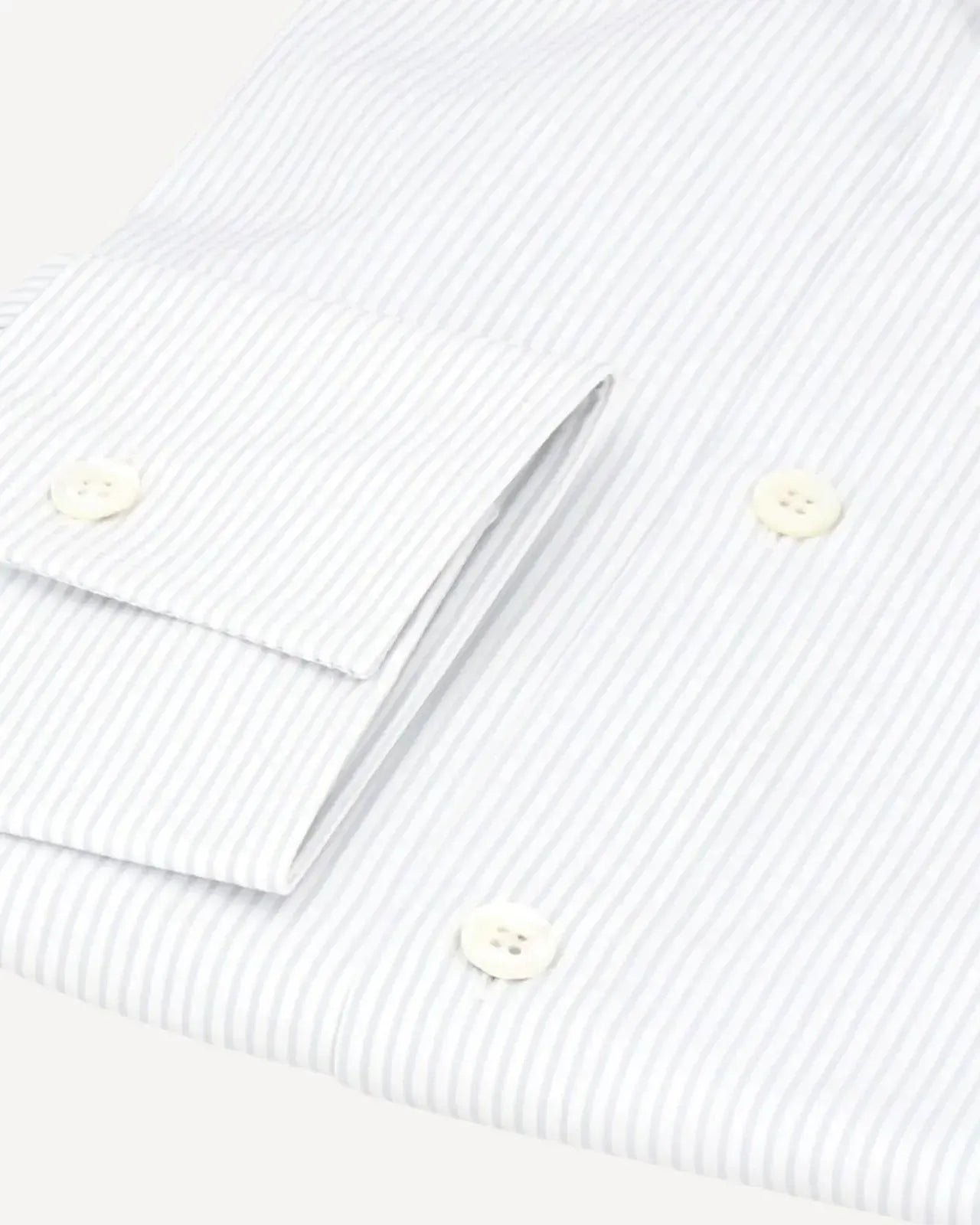 KILGOUR Regular Collar City Stripe Shirt - Sky/White-MALFORD OF LONDON SAVILE ROW MENSWEAR OUTLET