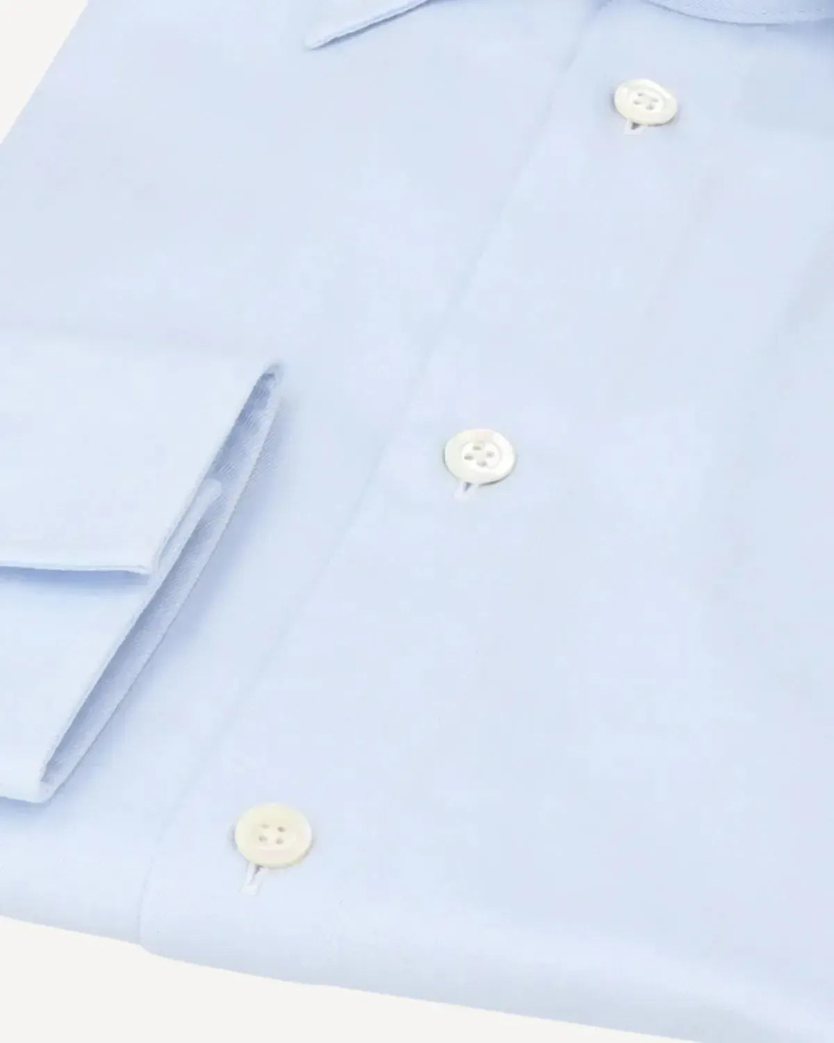 KILGOUR Regular Collar Classic Twill Shirt Sky-MALFORD OF LONDON SAVILE ROW MENSWEAR OUTLET