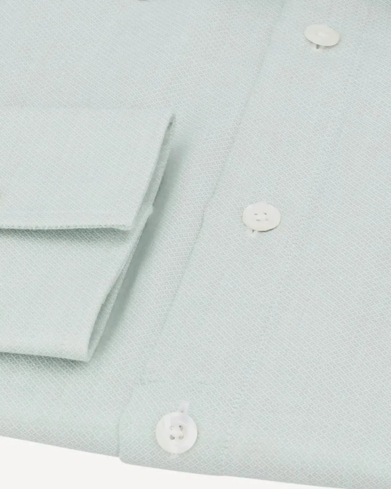 Kilgour Regular Collar Cotton Silk Shirt Mint Green-MALFORD OF LONDON SAVILE ROW MENSWEAR OUTLET