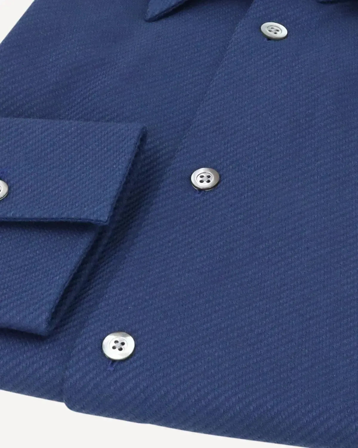 KILGOUR Regular Collar Single Cuff Ribbed Shirt-MALFORD OF LONDON SAVILE ROW MENSWEAR OUTLET