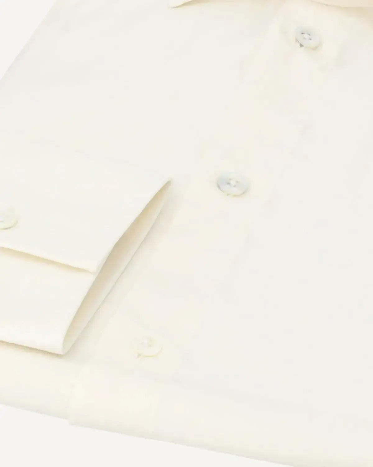 KILGOUR Soft Poplin Cotton Shirt Ecru-MALFORD OF LONDON SAVILE ROW MENSWEAR OUTLET