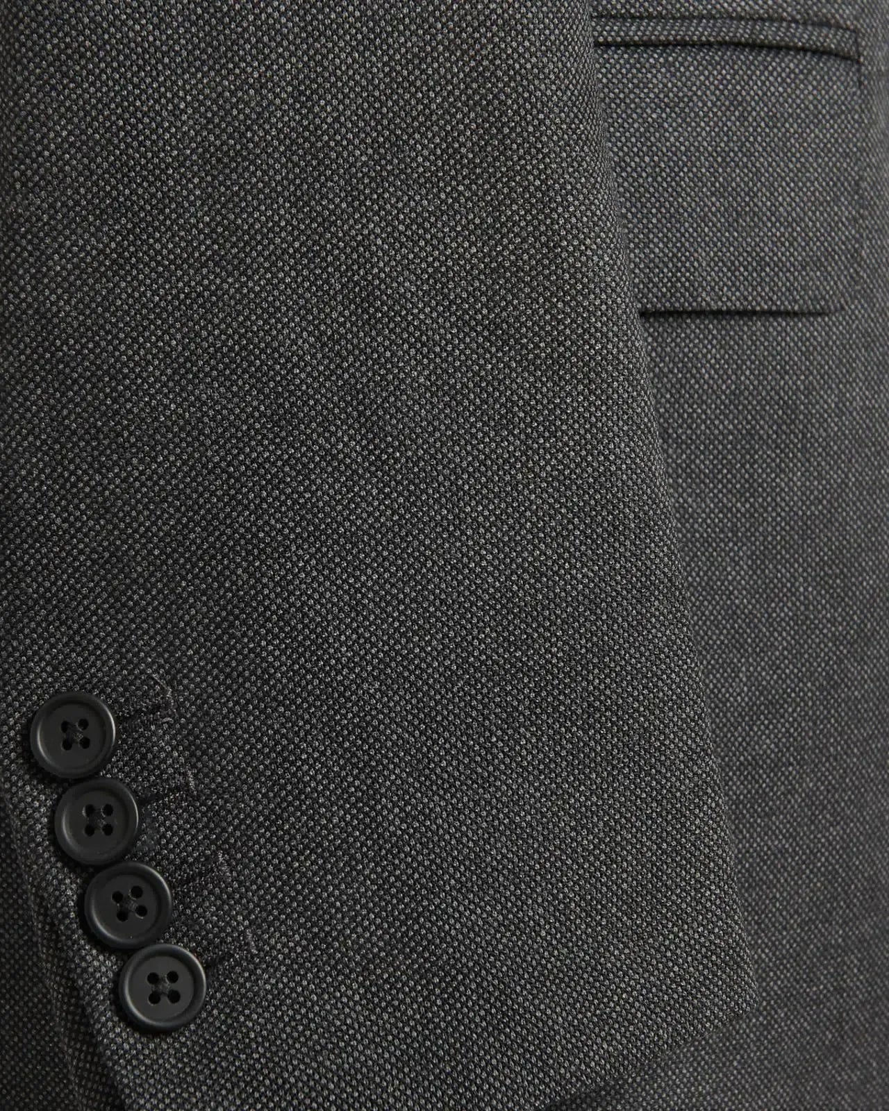 Kilgour Charcoal Birdseye Light Grey Wool Suit-MALFORD OF LONDON SAVILE ROW MENSWEAR OUTLET