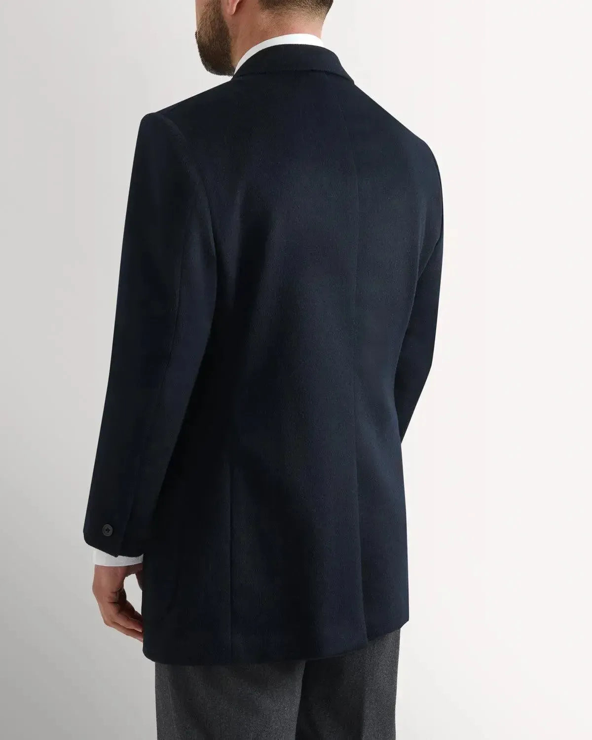 Kilgour Classic DB Cashmere Mix JKT Navy-MALFORD OF LONDON SAVILE ROW MENSWEAR OUTLET